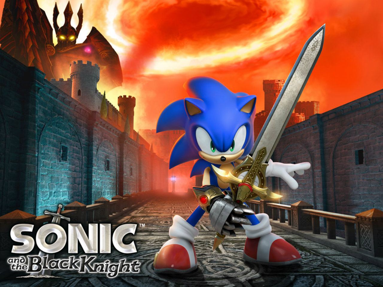 video game, sonic the hedgehog, sonic and the black knight
