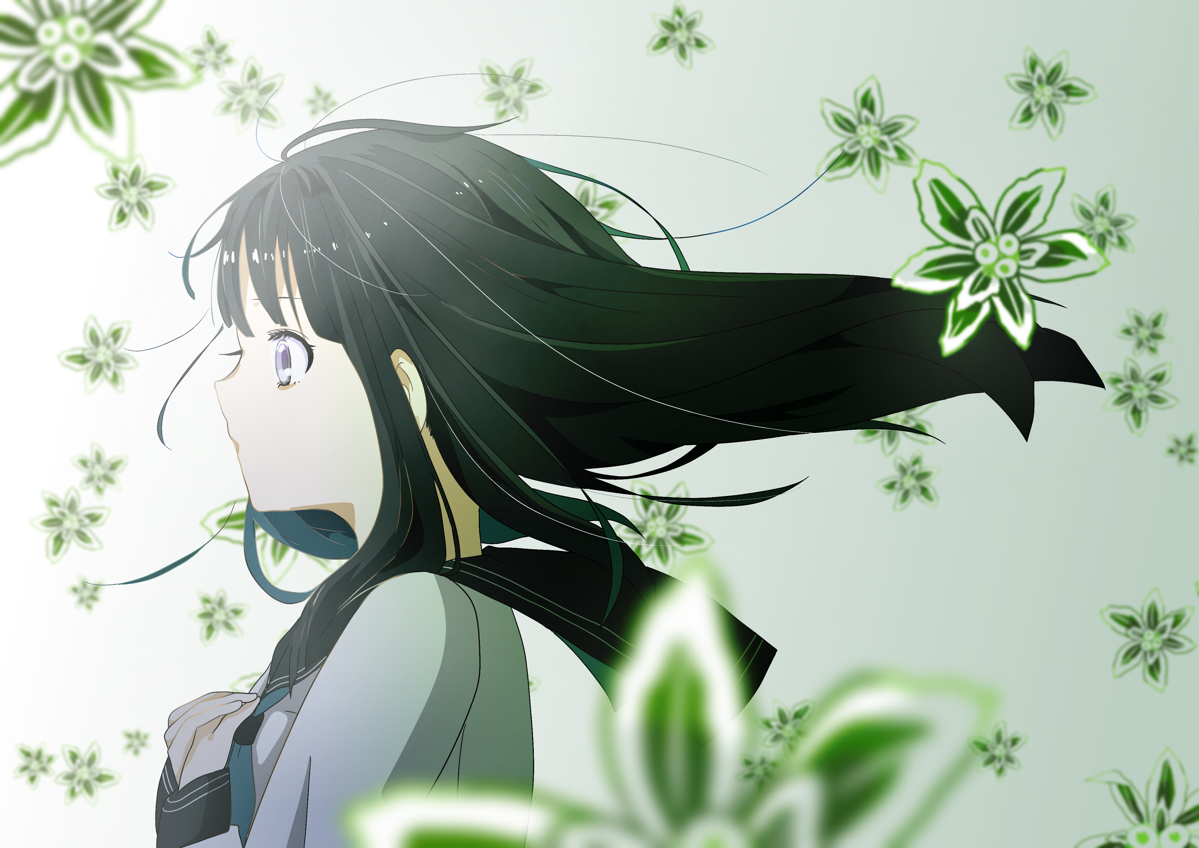 Handy-Wallpaper Animes, Eru Chitanda, Hyouka kostenlos herunterladen.