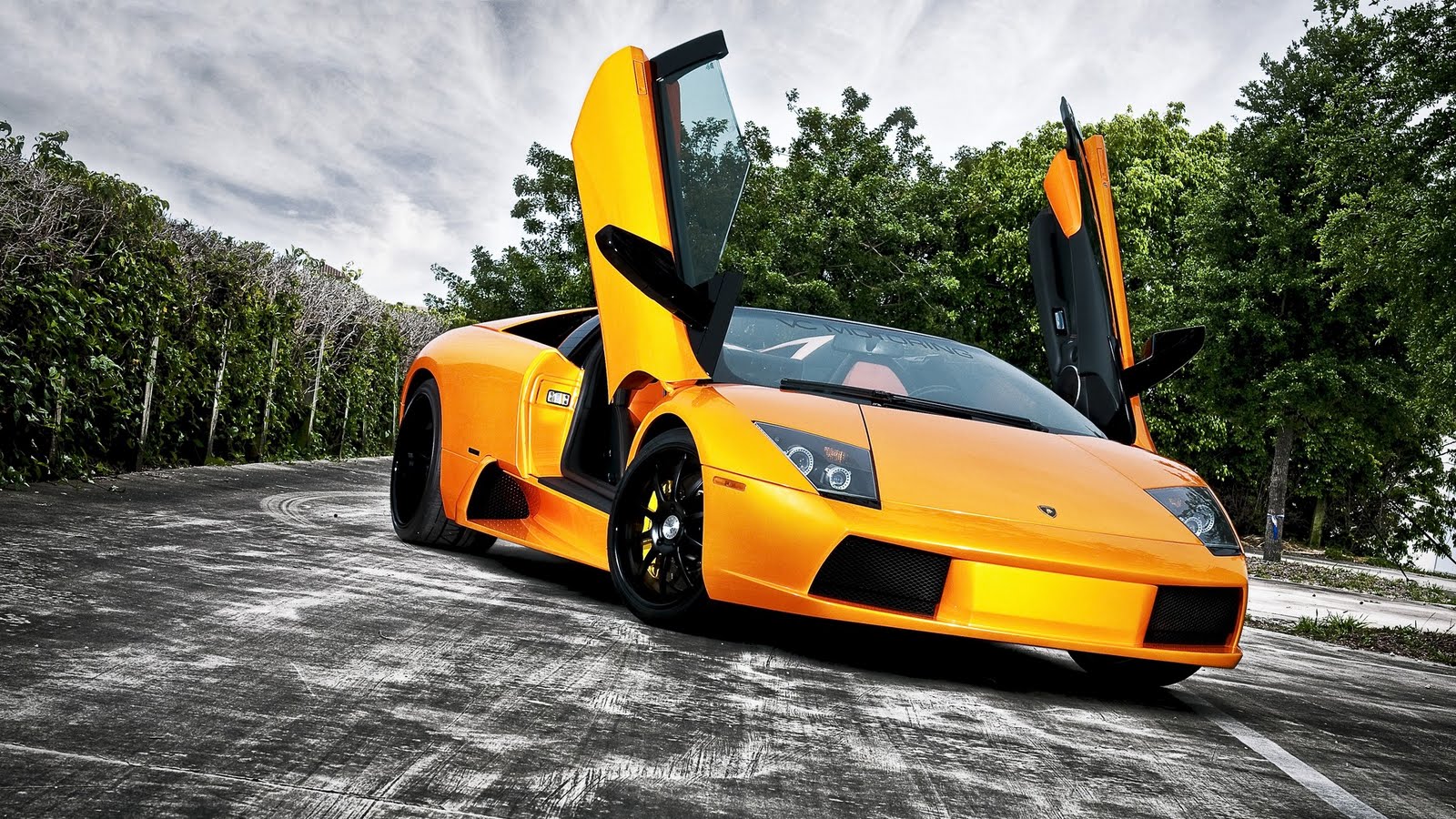 Free download wallpaper Vehicles, Lamborghini Murciélago on your PC desktop