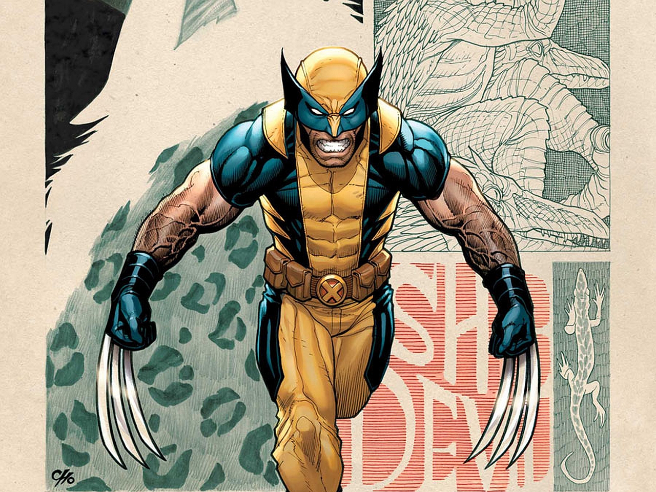 Free download wallpaper Wolverine, Comics on your PC desktop