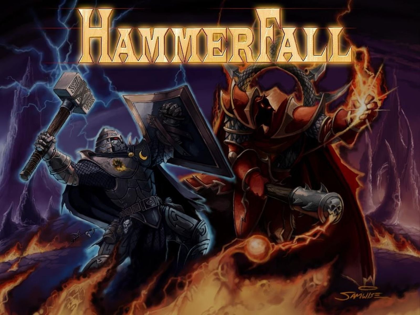 210646 Bild herunterladen musik, hammerfall - Hintergrundbilder und Bildschirmschoner kostenlos