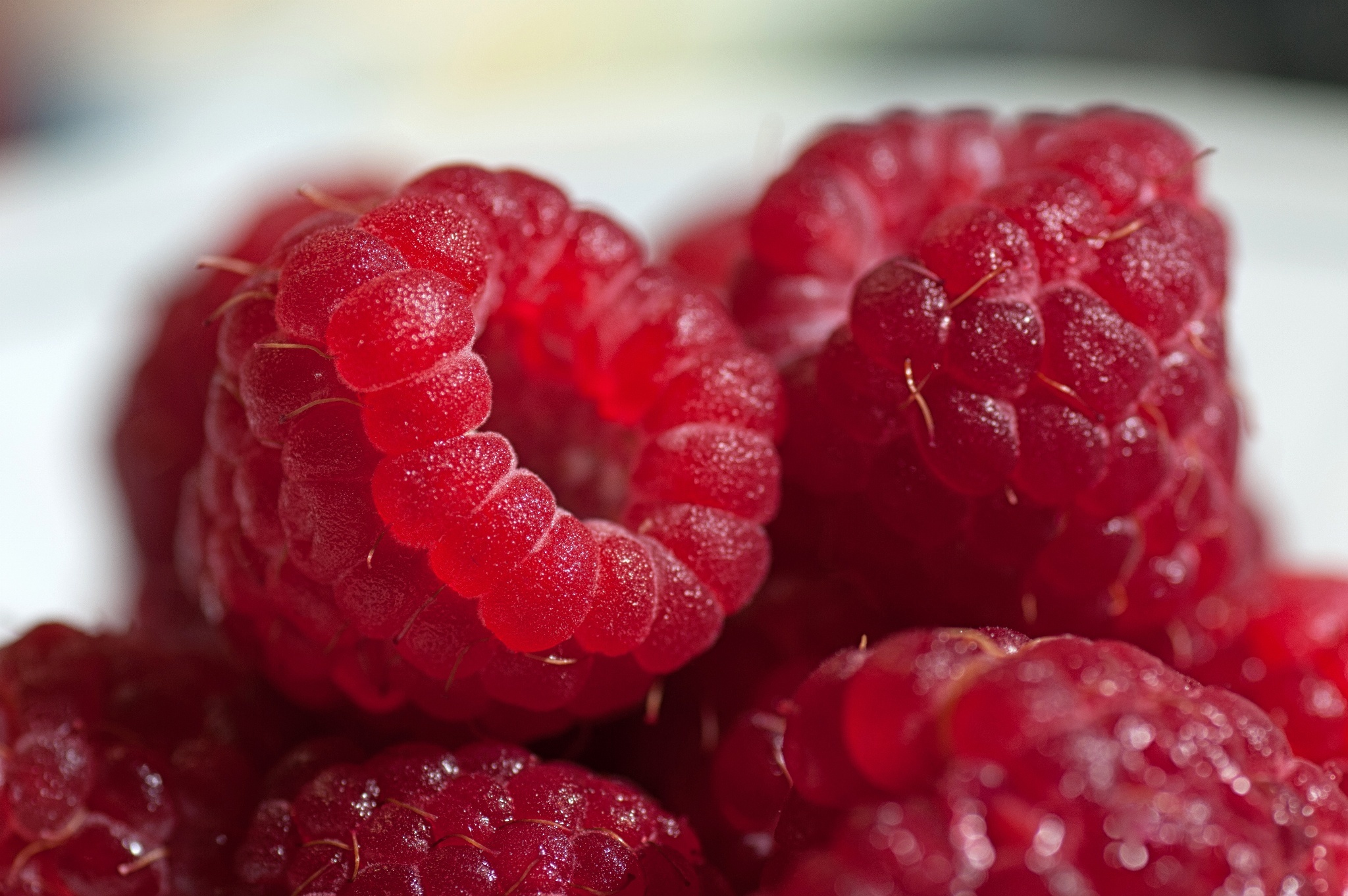 Download mobile wallpaper Fruits, Food, Raspberry, Macro, Berry for free.