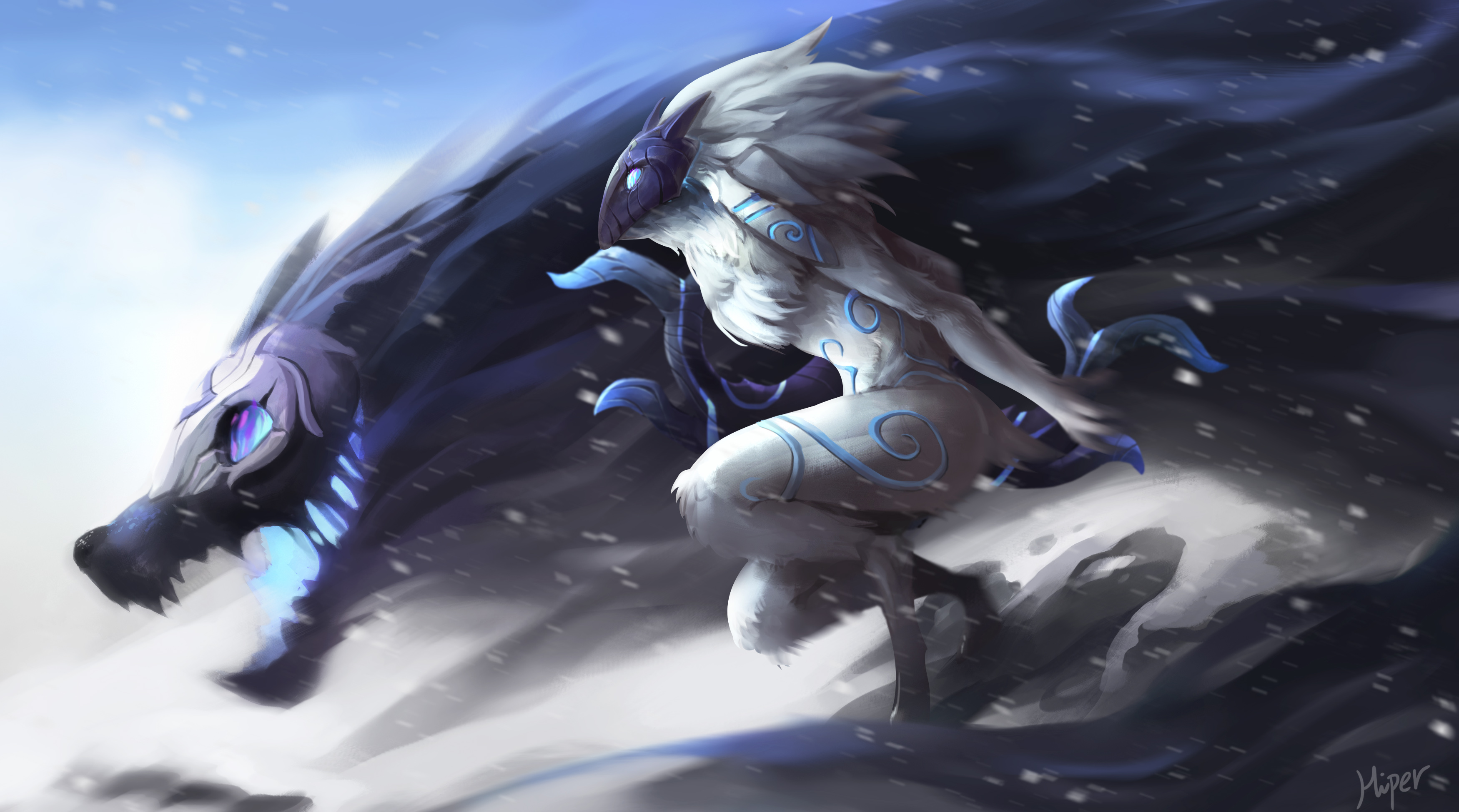 kindred (league of legends), league of legends, video game