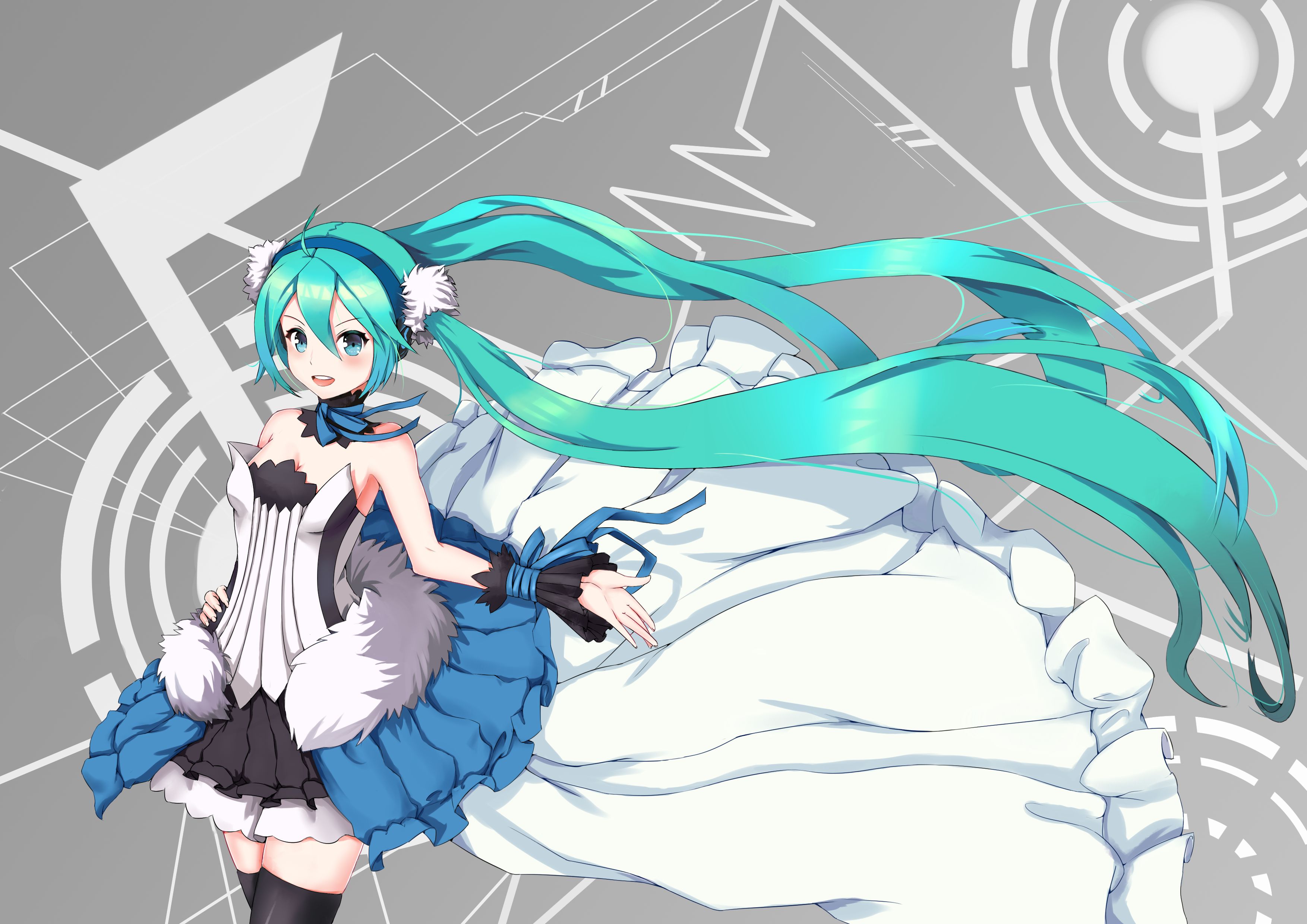 Téléchargez gratuitement l'image Vocaloïde, Animé, Hatsune Miku sur le bureau de votre PC