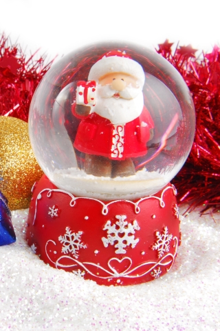 Download mobile wallpaper Christmas, Holiday, Christmas Ornaments, Snow Globe for free.