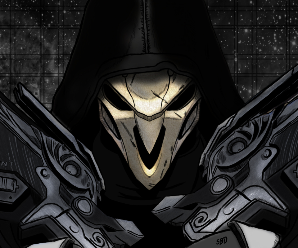 Free download wallpaper Overwatch, Video Game, Reaper (Overwatch) on your PC desktop