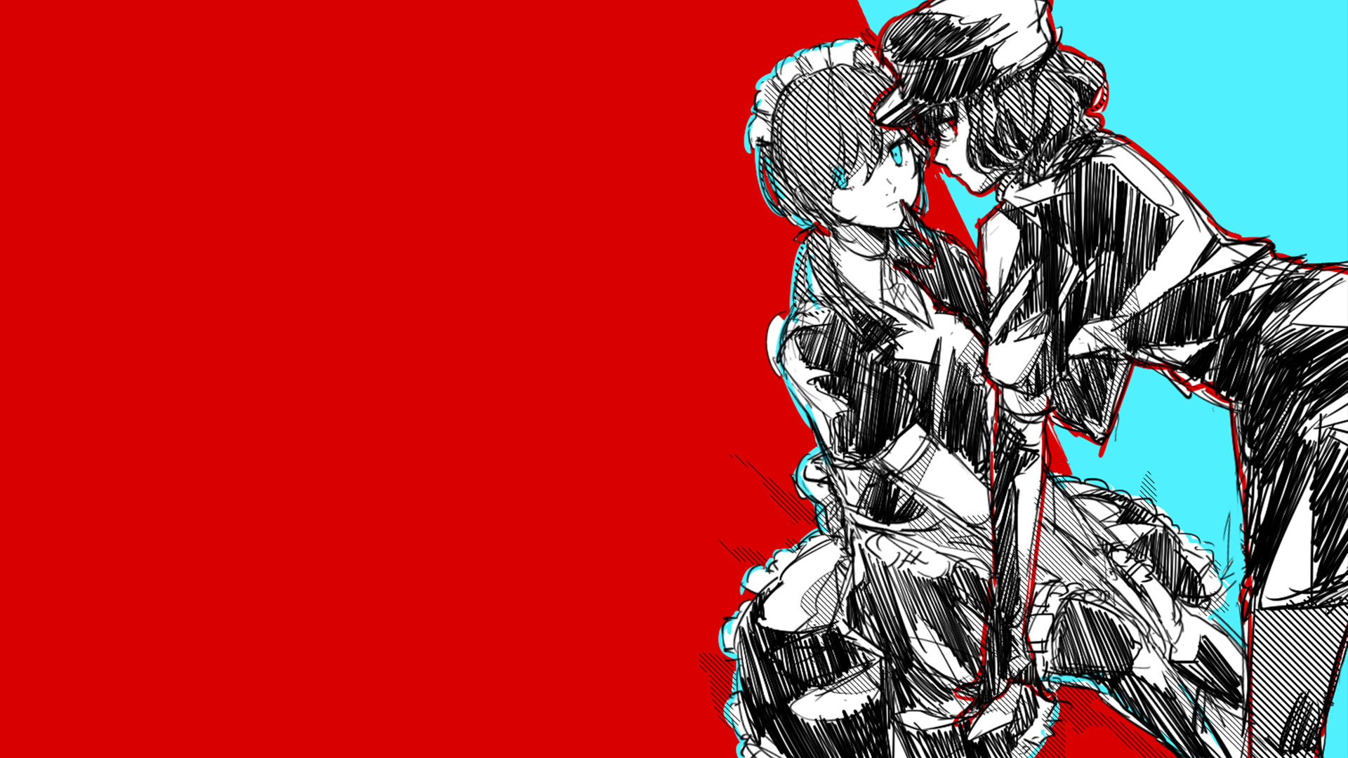 Baixar papel de parede para celular de Videogame, Persona, Minato Arisato, Persona 5, Coringa (Personagem), Akira Kurusu gratuito.