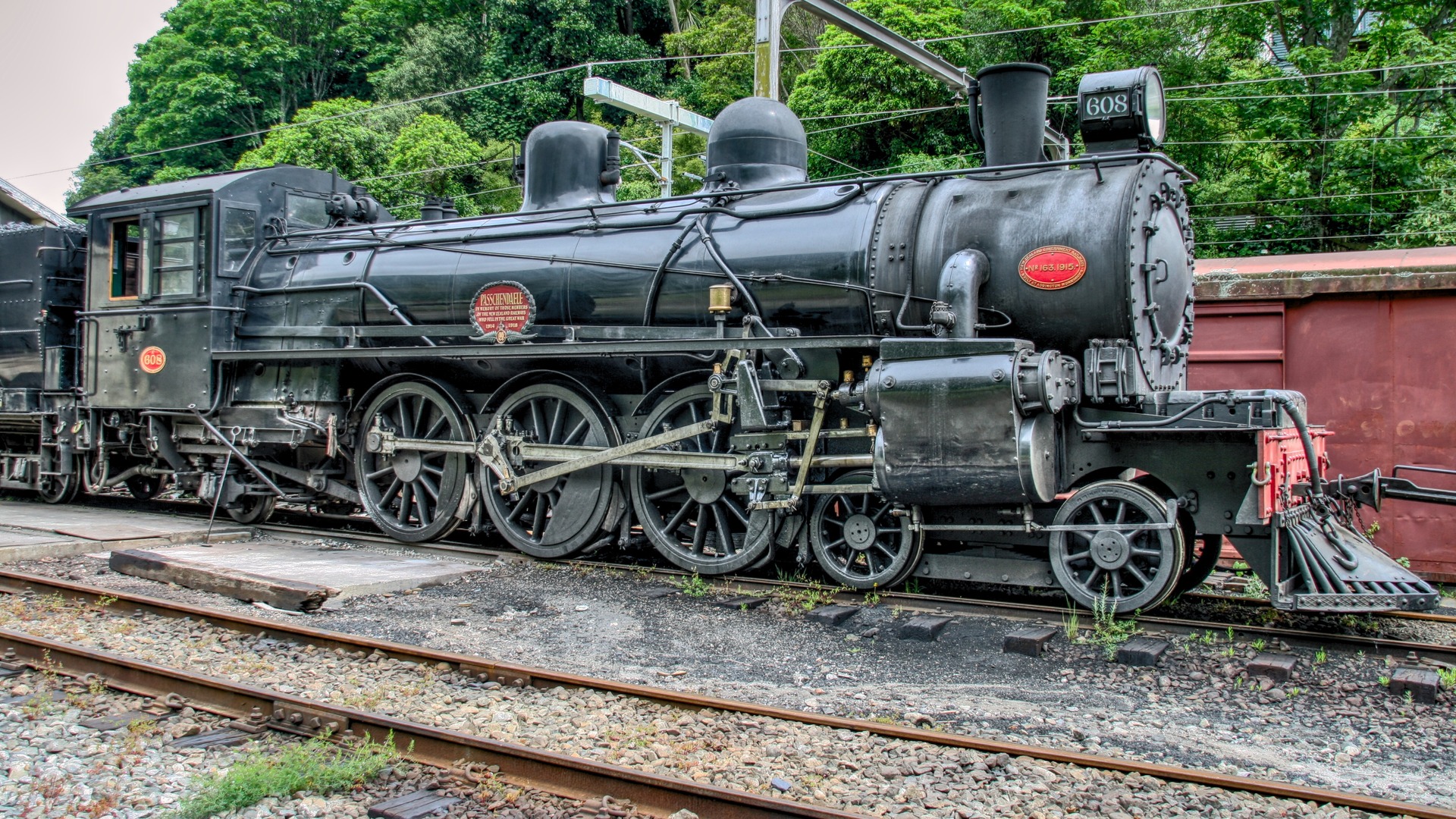 Handy-Wallpaper Zug, Lokomotive, Dampflokomotive, Fahrzeuge kostenlos herunterladen.