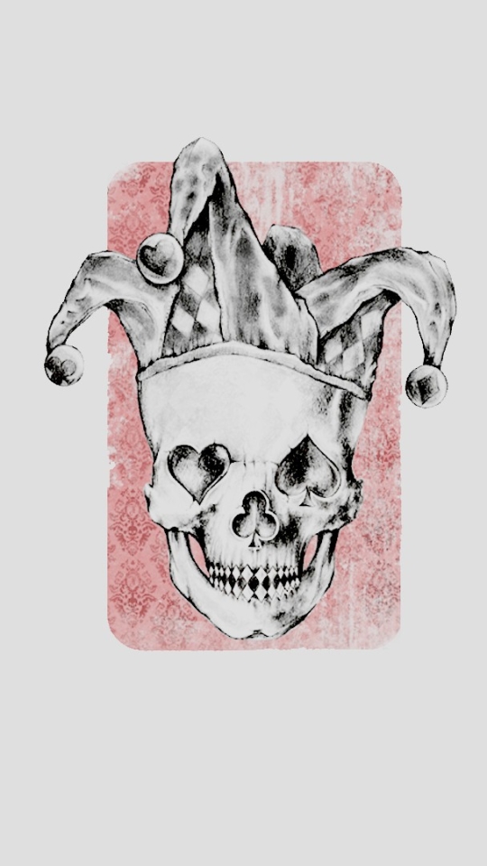 Download mobile wallpaper Dark, Skull for free.