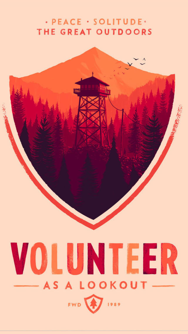 Download mobile wallpaper Video Game, Firewatch for free.