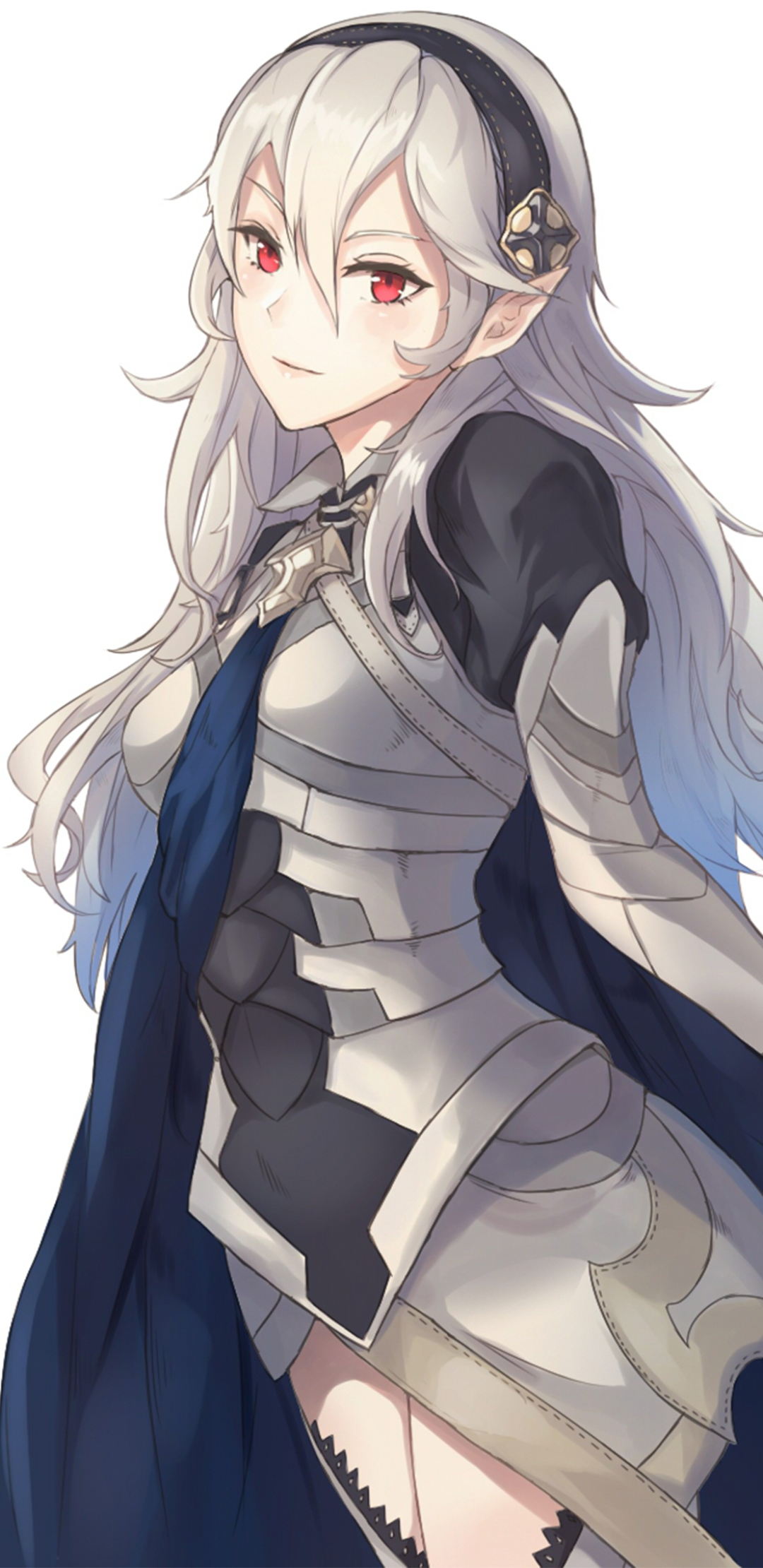 Download mobile wallpaper Red Eyes, Video Game, White Hair, Fire Emblem, Fire Emblem Fates, Female Corrin (Fire Emblem) for free.