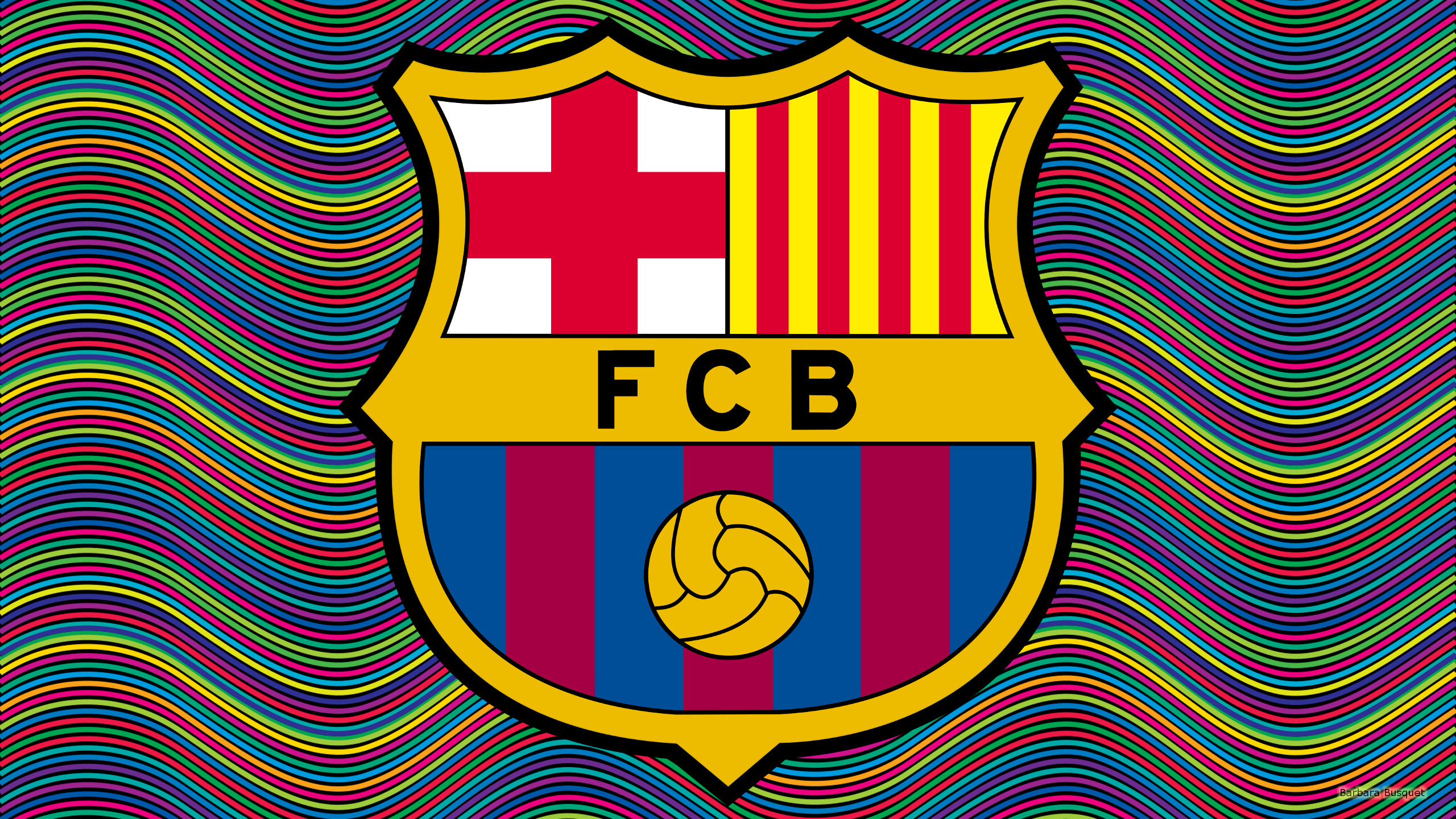 Скачать обои бесплатно Футбол, Эмблема, Футбольный, Виды Спорта, Лого, Футбольный Клуб Барселона картинка на рабочий стол ПК