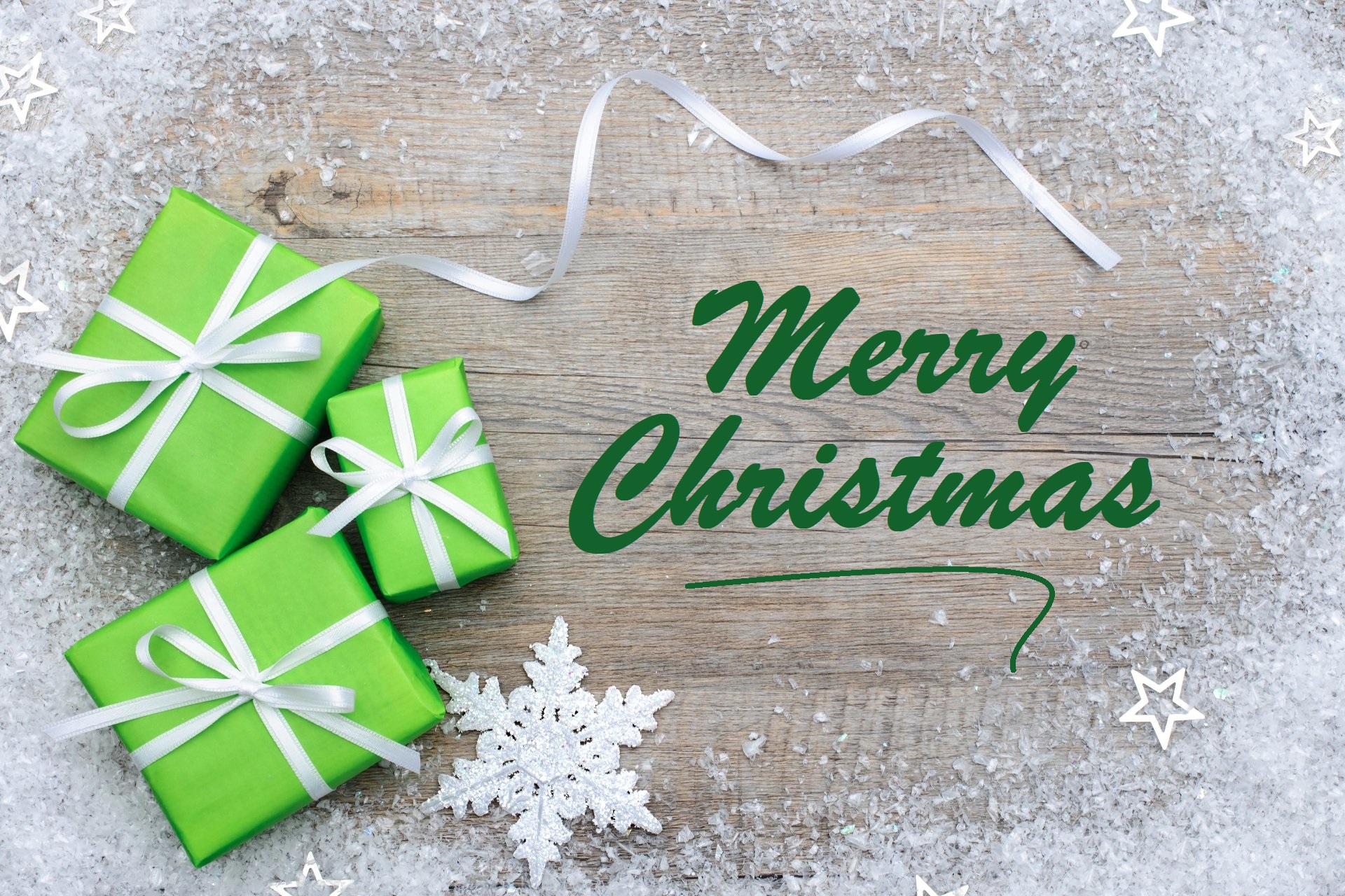 Download mobile wallpaper Christmas, Holiday, Gift, Snowflake, Merry Christmas for free.