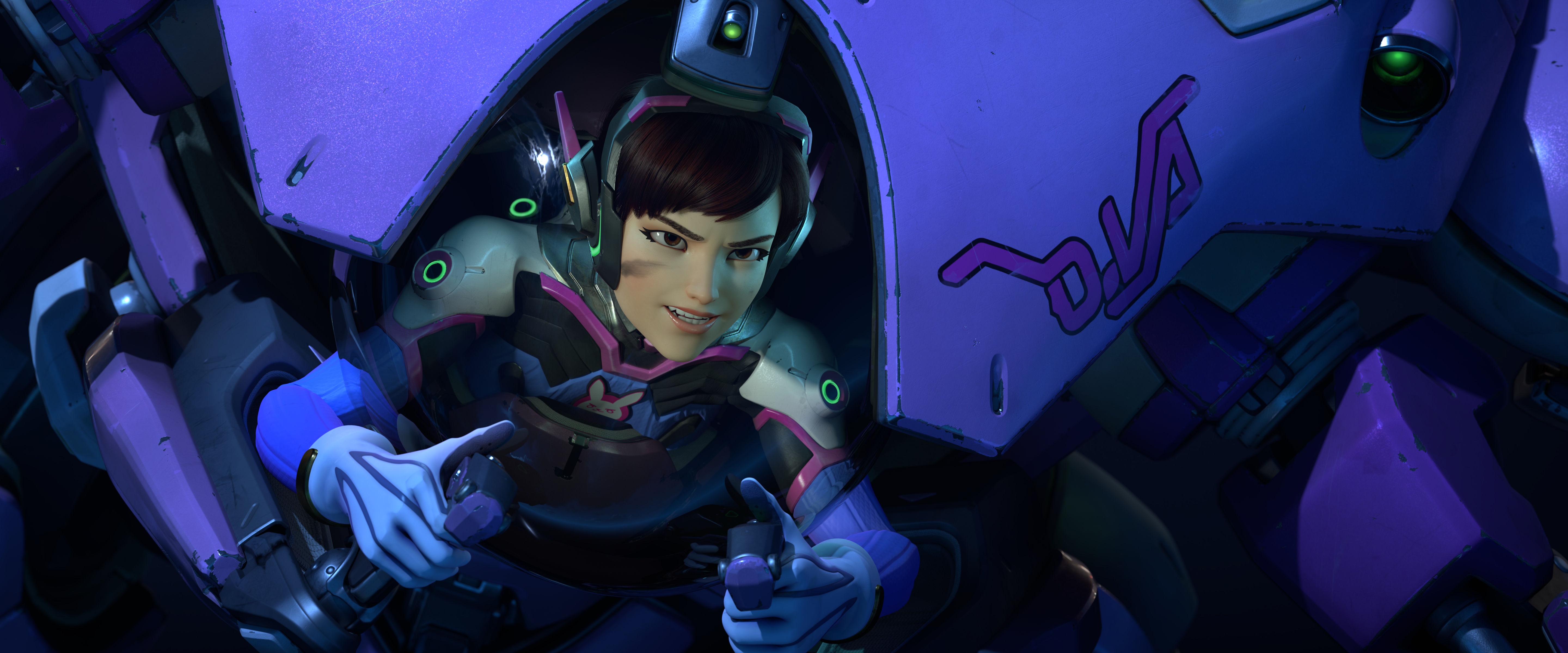 Завантажити шпалери безкоштовно Відеогра, Надзор, D Va (Overwatch) картинка на робочий стіл ПК