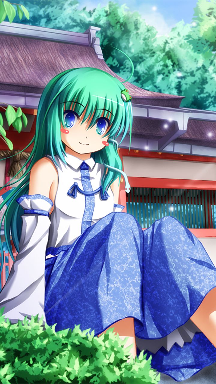 Download mobile wallpaper Anime, Touhou, Sanae Kochiya for free.