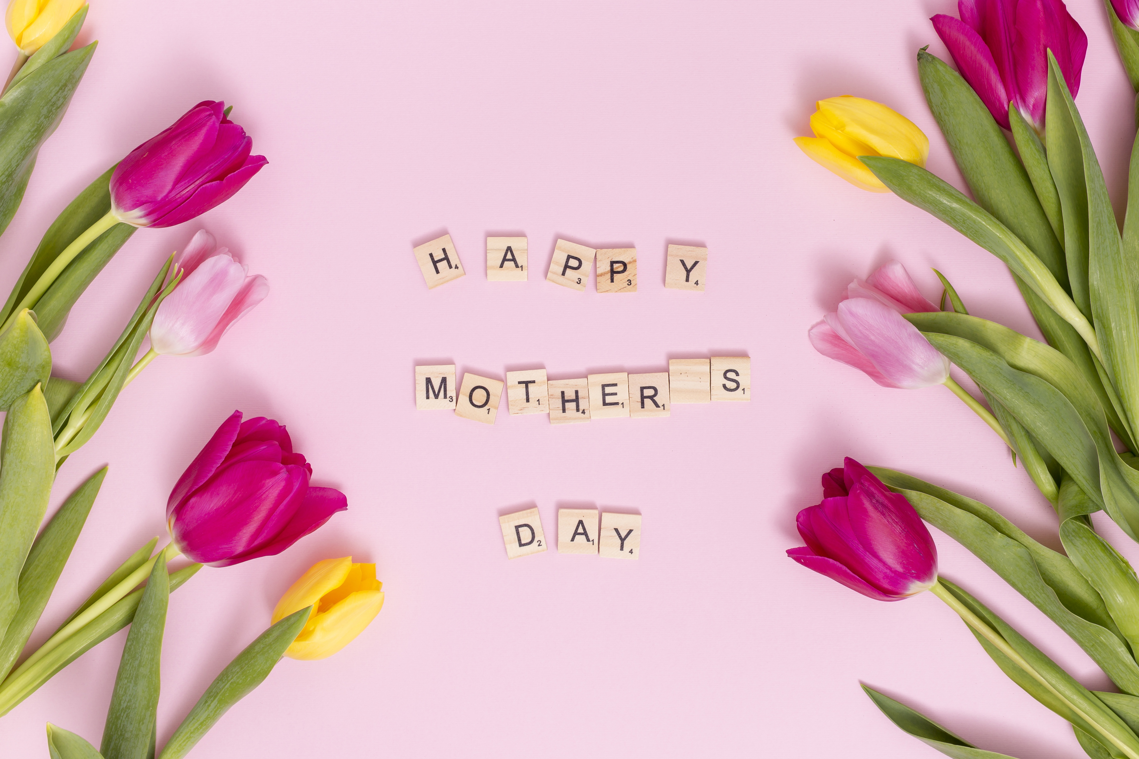 937412 descargar fondo de pantalla día festivo, día de la madre, flor, feliz día de la madre, tulipán: protectores de pantalla e imágenes gratis