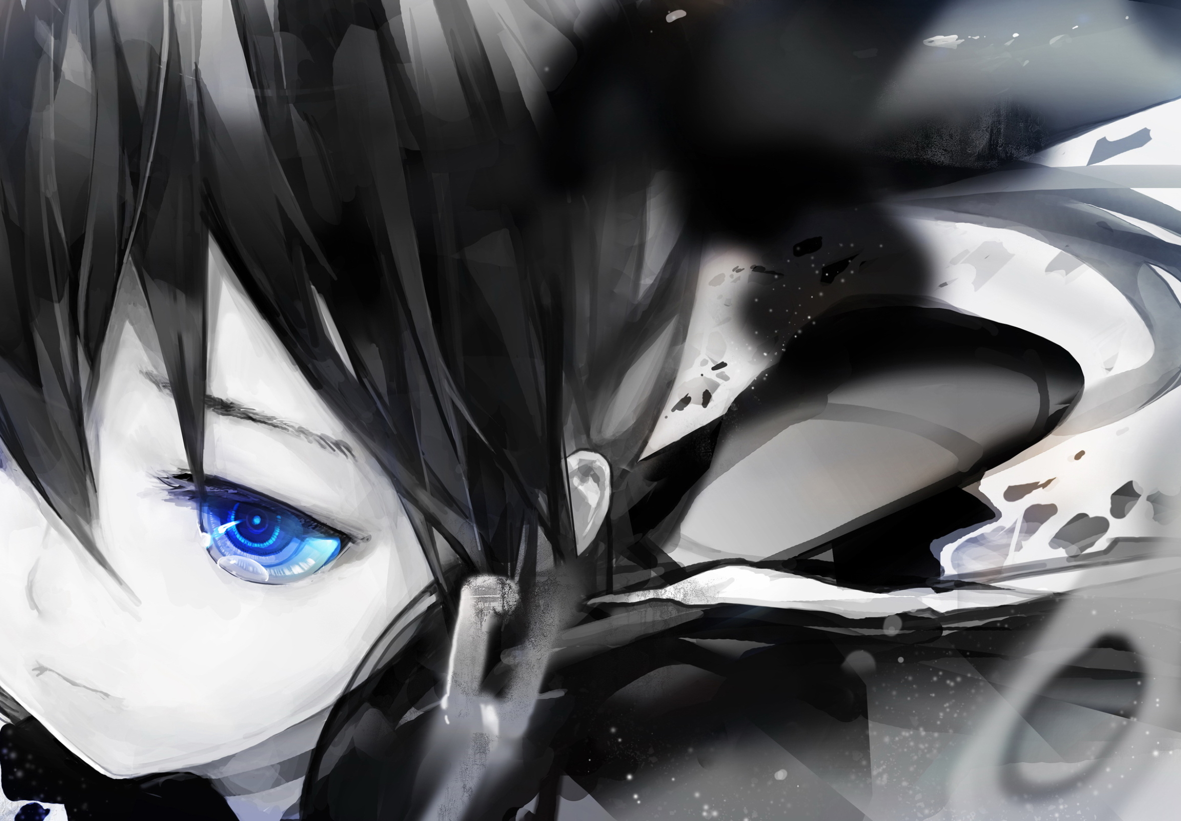 Free download wallpaper Anime, Black Rock Shooter on your PC desktop