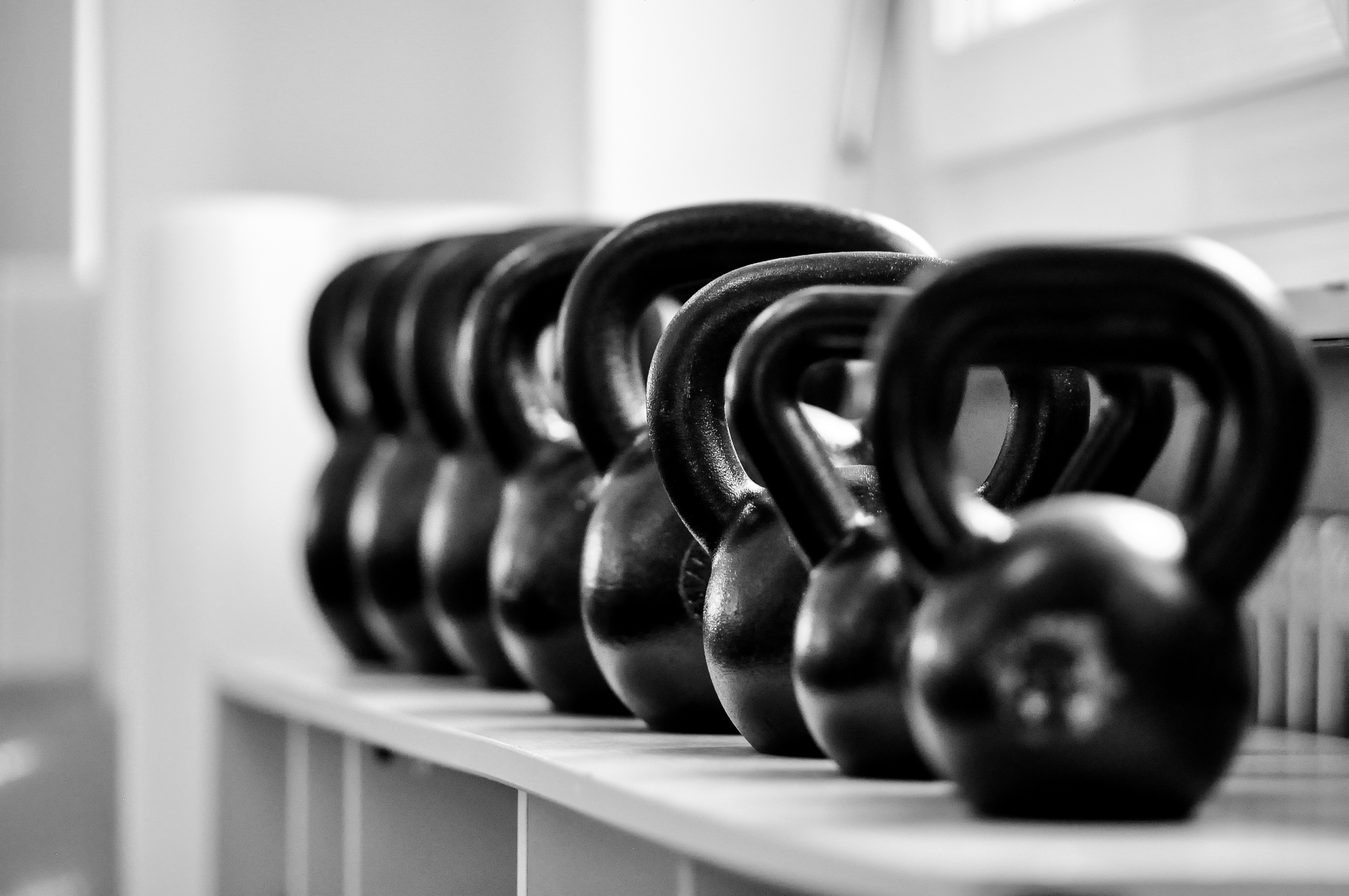 sports, weightlifting, black & white Image for desktop