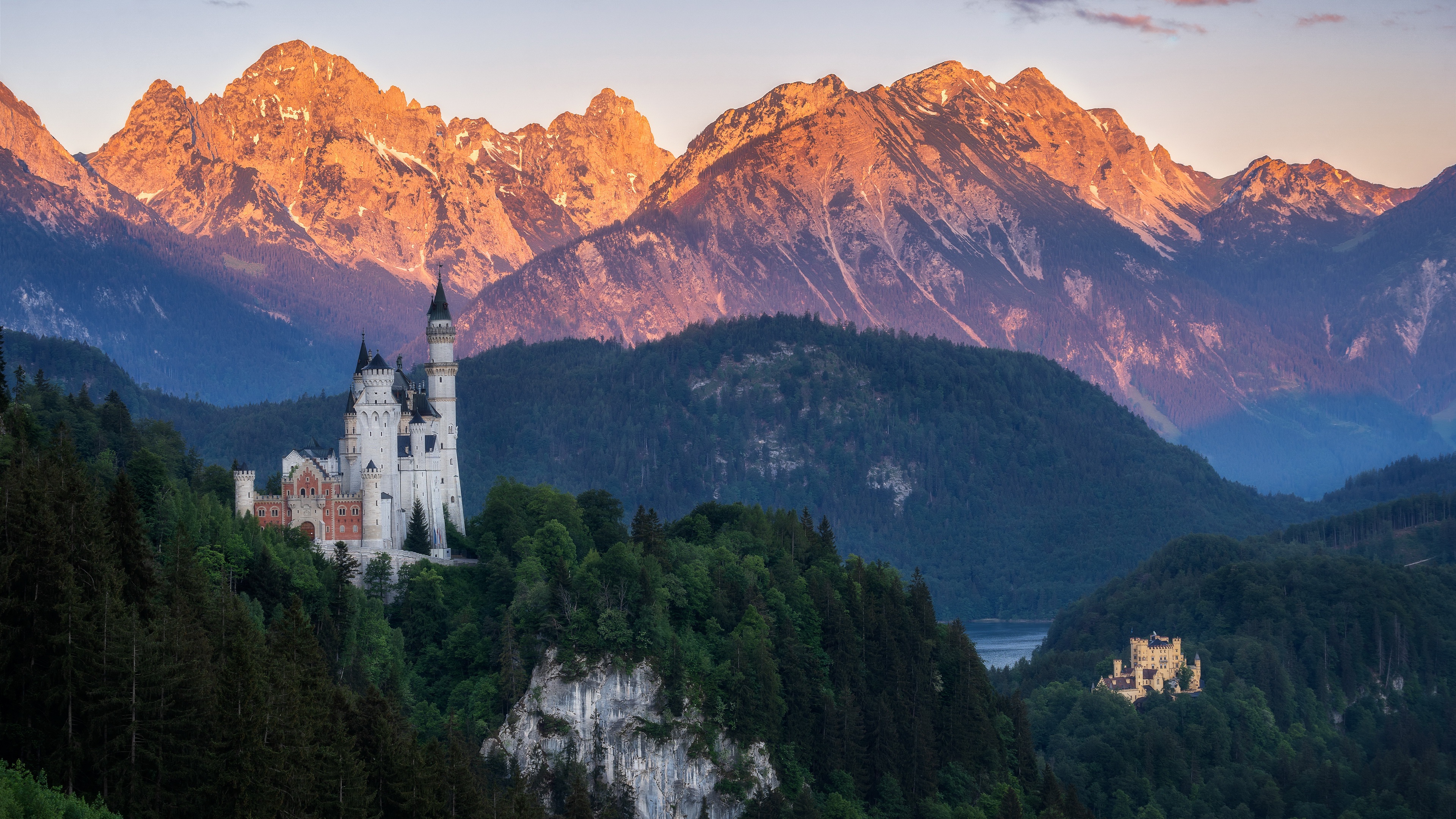 Free download wallpaper Architecture, Castles, Germany, Bavaria, Neuschwanstein Castle, Man Made, Castle on your PC desktop