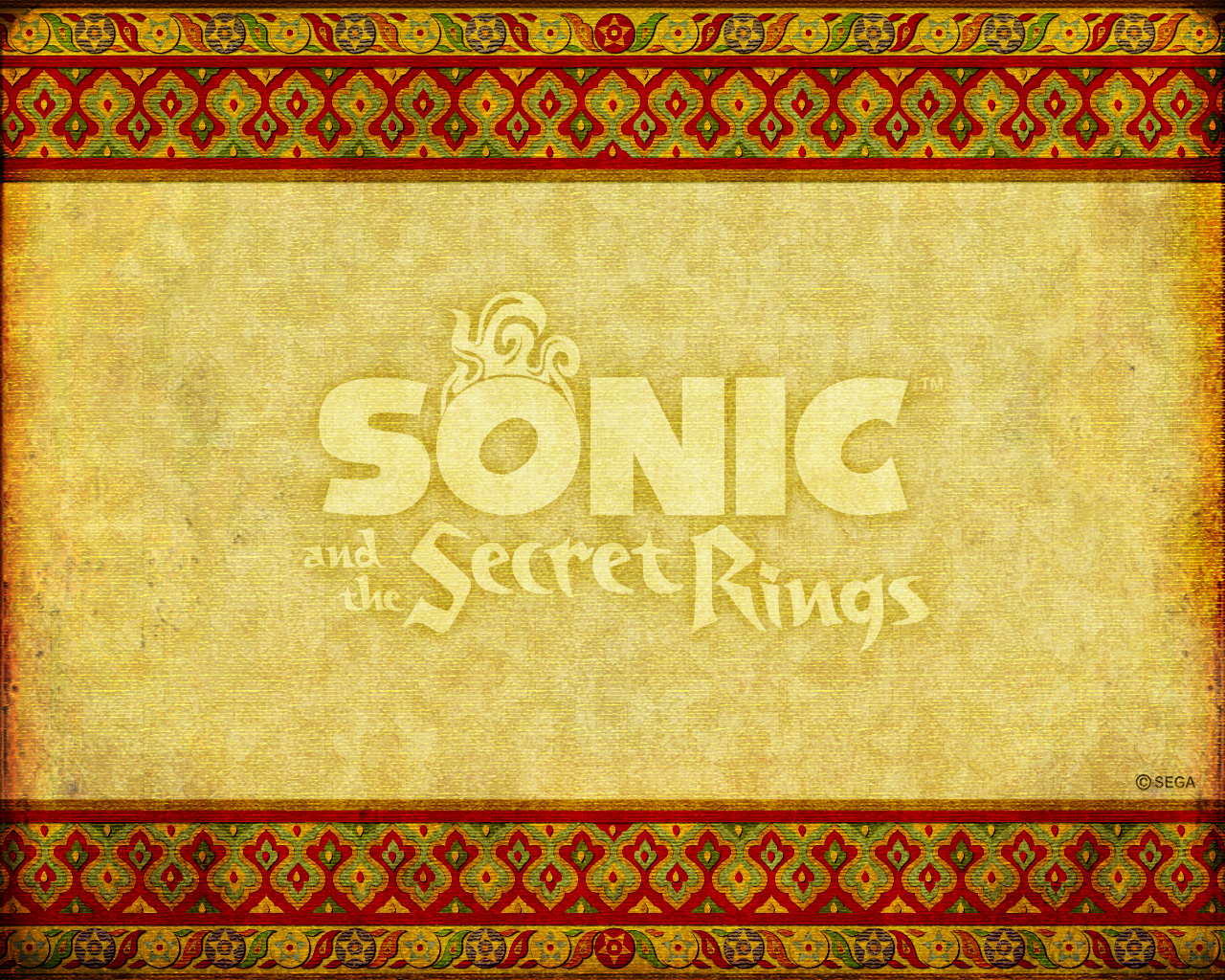 video game, sonic and the secret rings