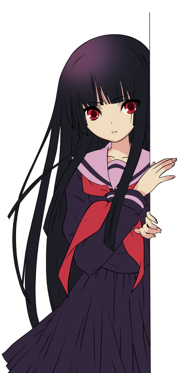 Download mobile wallpaper Anime, Jigoku Shōjo for free.