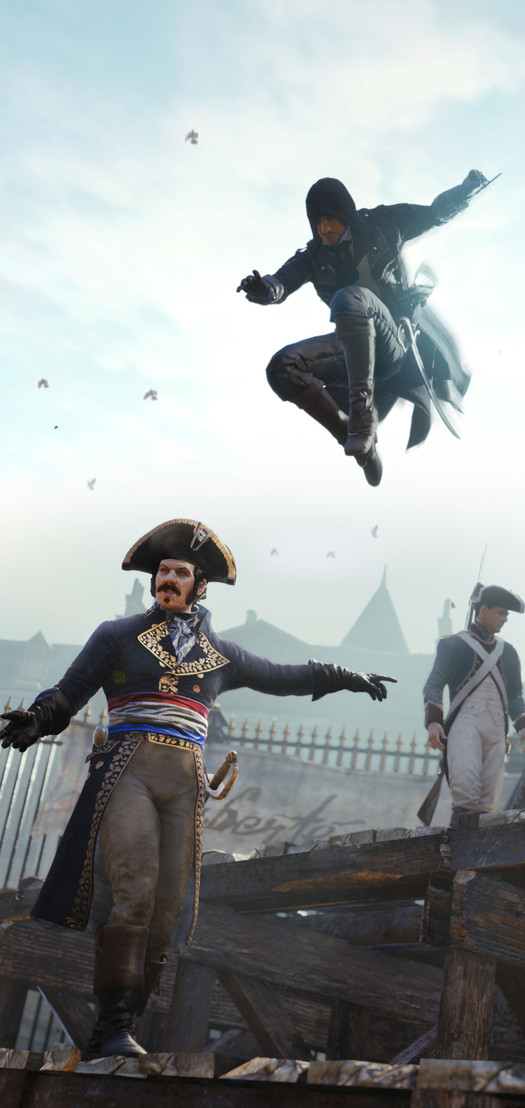 Download mobile wallpaper Assassin's Creed: Unity, Assassin's Creed, Video Game for free.
