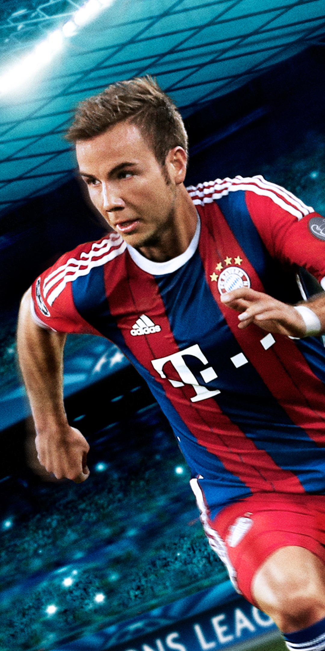 Handy-Wallpaper Computerspiele, Mario Götze, Pro Evolution Fußball 2015 kostenlos herunterladen.
