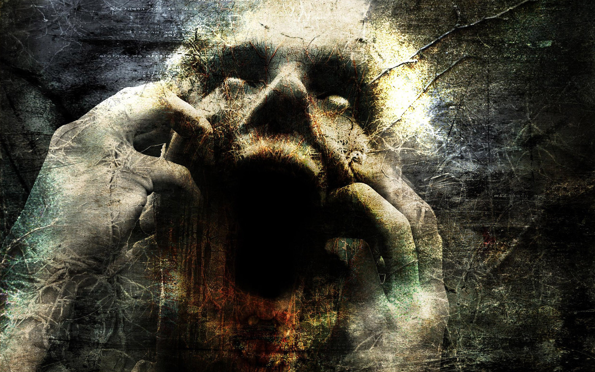 Download mobile wallpaper Dark, Creepy, Face, Horror, Scary for free.