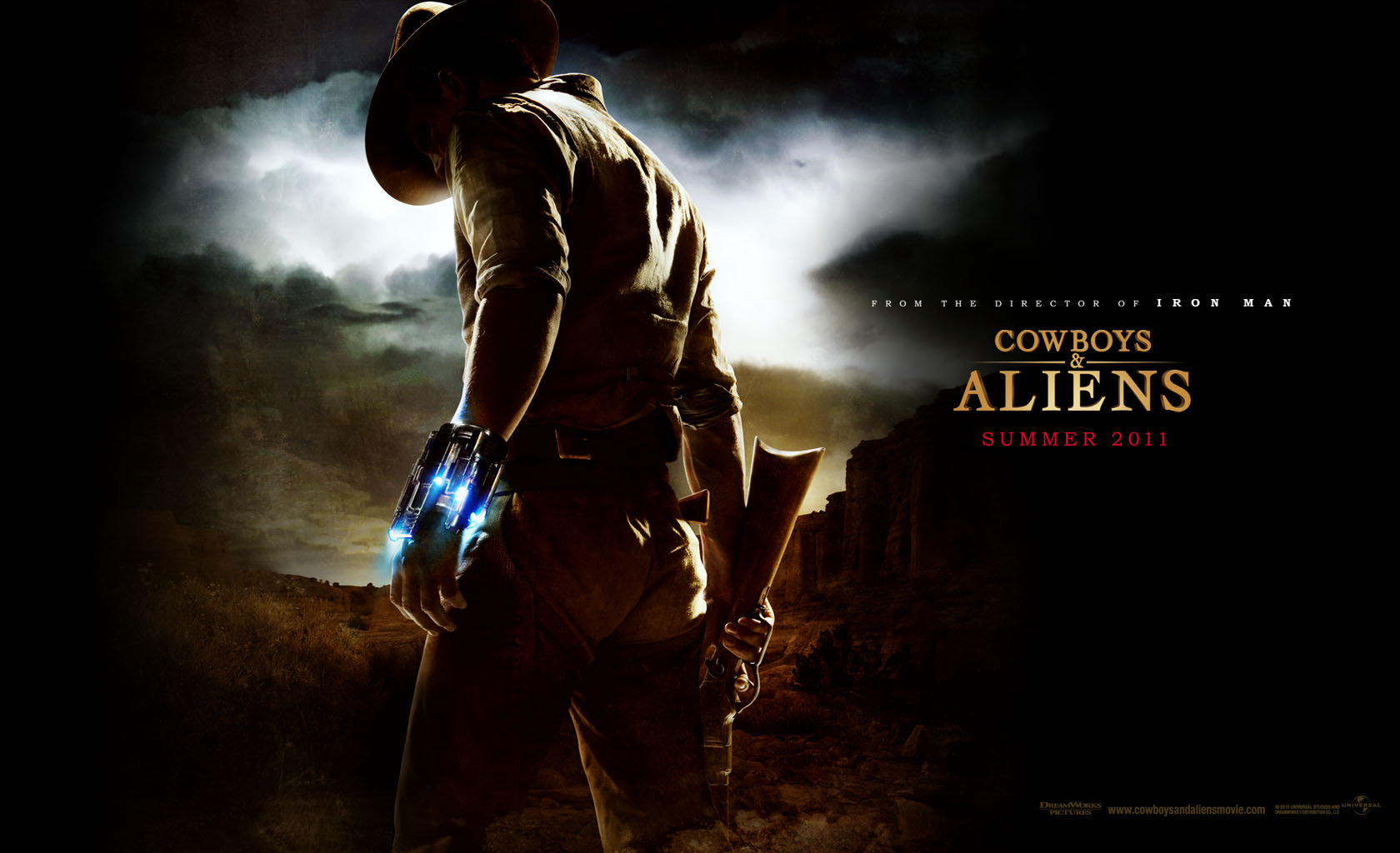 Laden Sie Cowboys & Aliens HD-Desktop-Hintergründe herunter