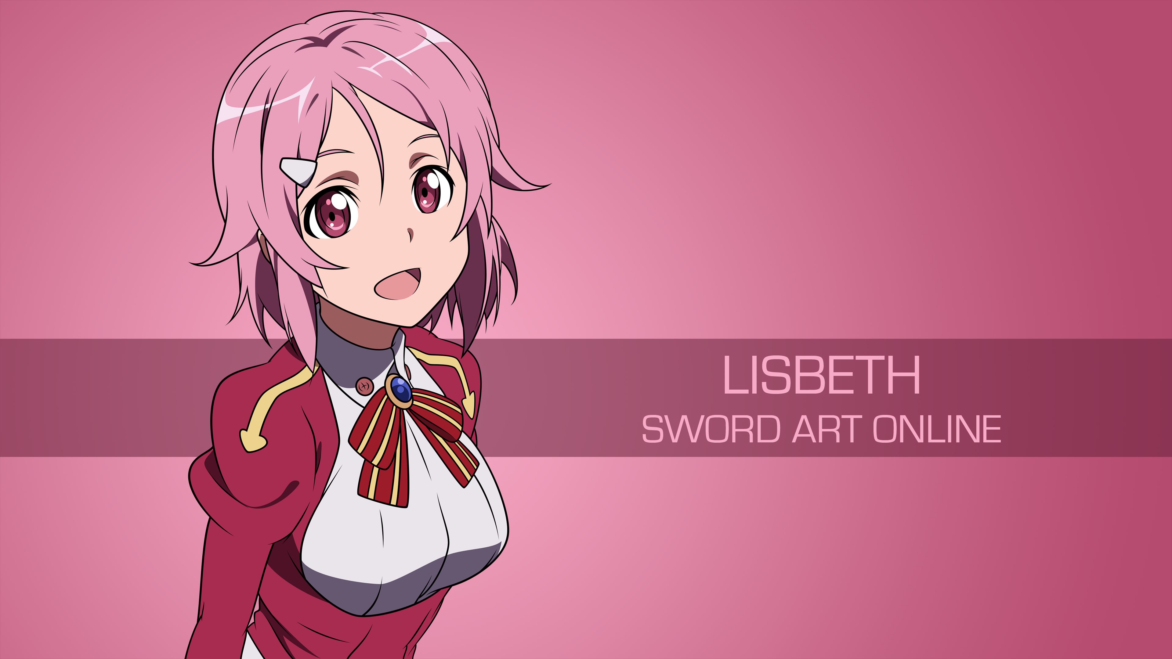 anime, sword art online, lisbeth (sword art online), rika shinozaki