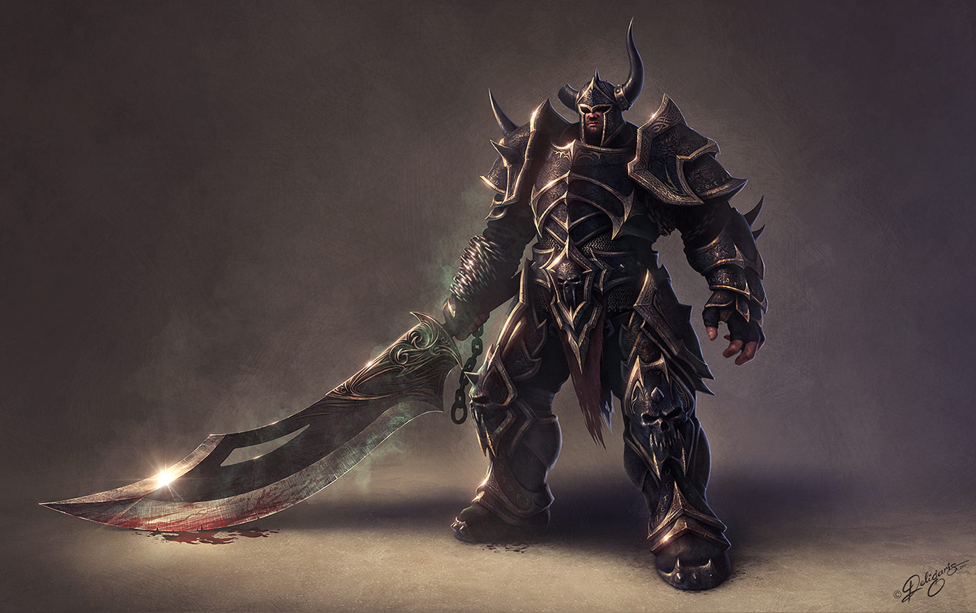 Free download wallpaper Fantasy, Warrior on your PC desktop