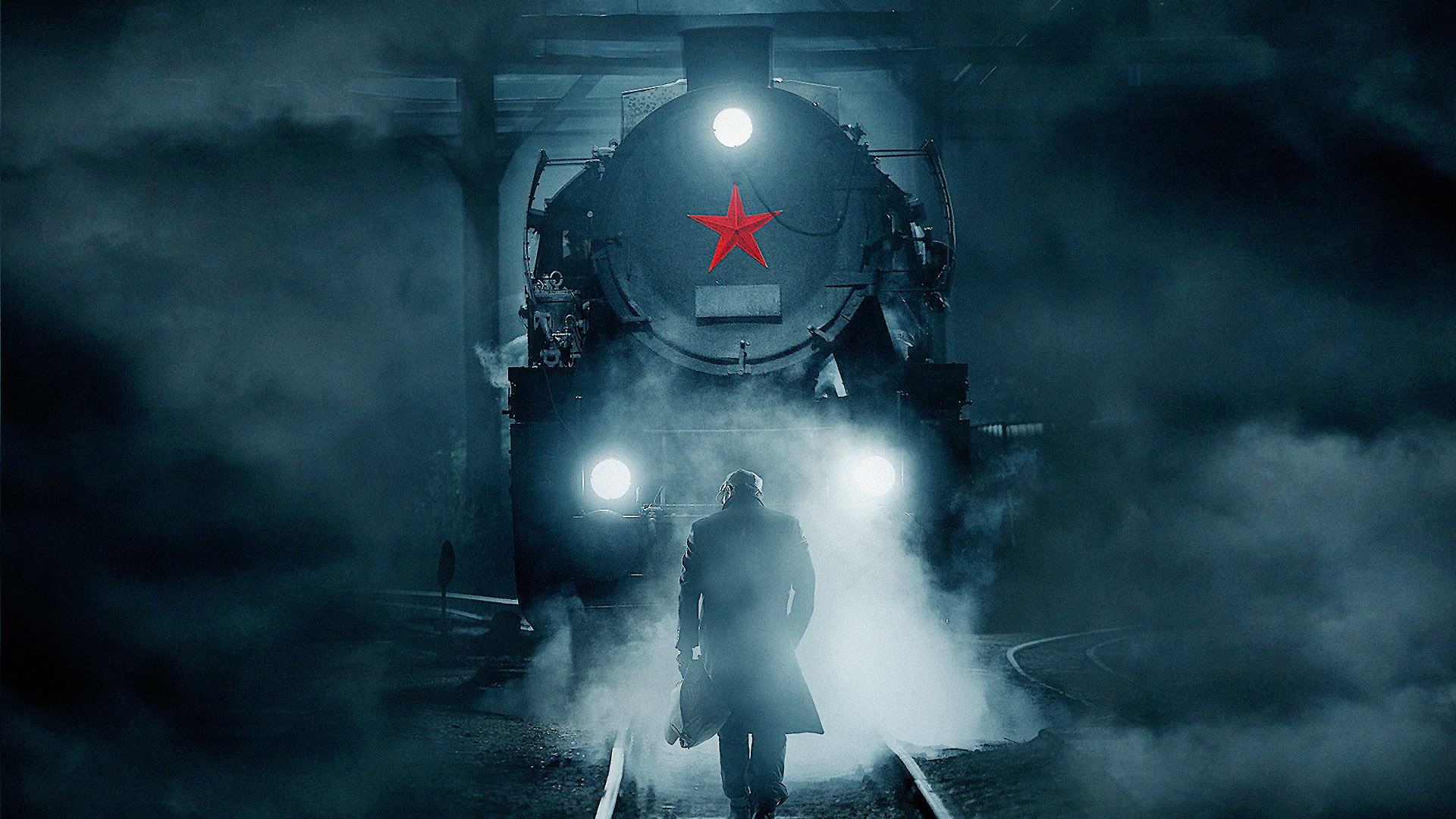 movie, child 44, fog, train