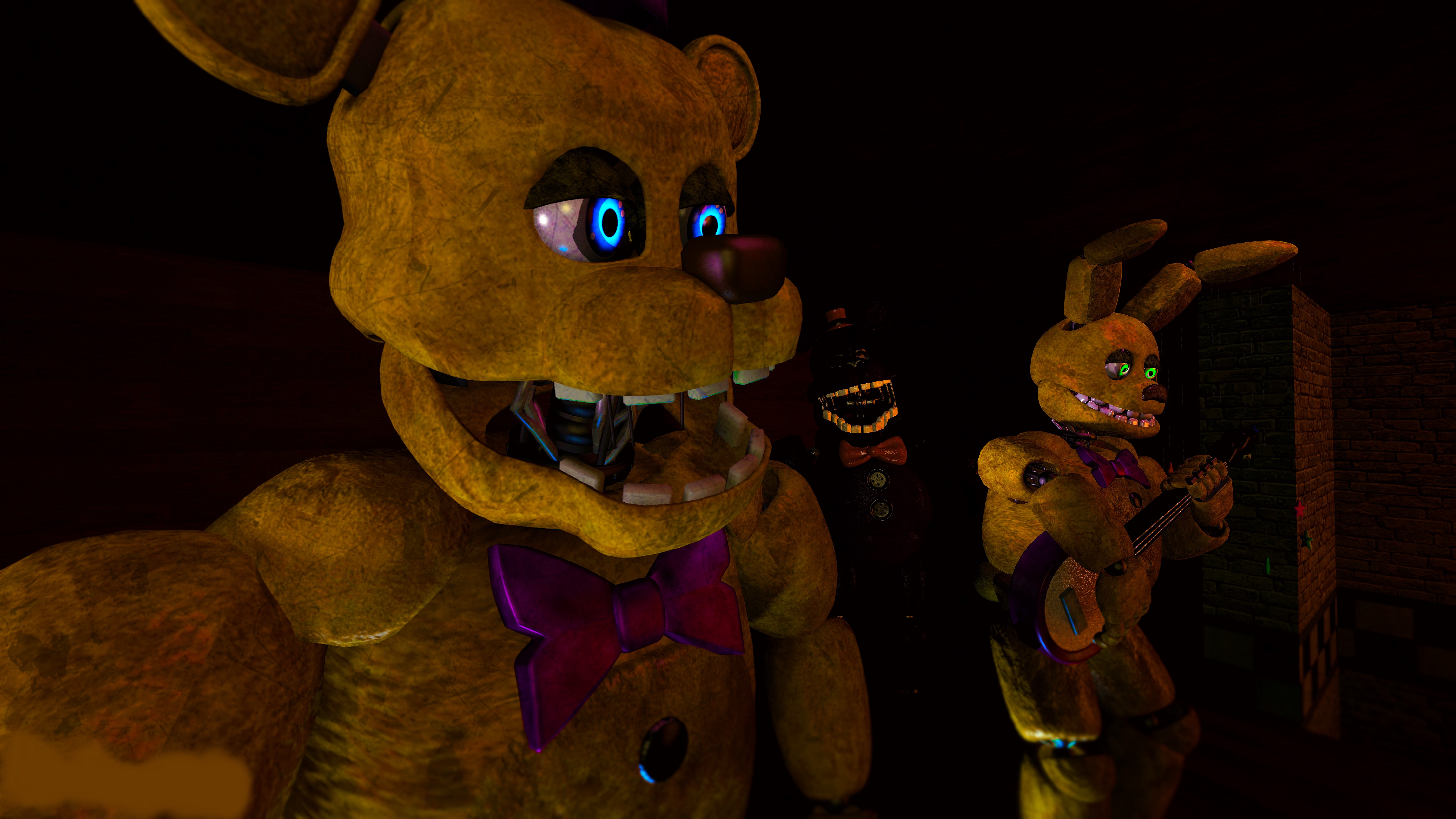 Baixe gratuitamente a imagem Videogame, Five Nights At Freddy's, Five Nights At Freddy's 3 na área de trabalho do seu PC