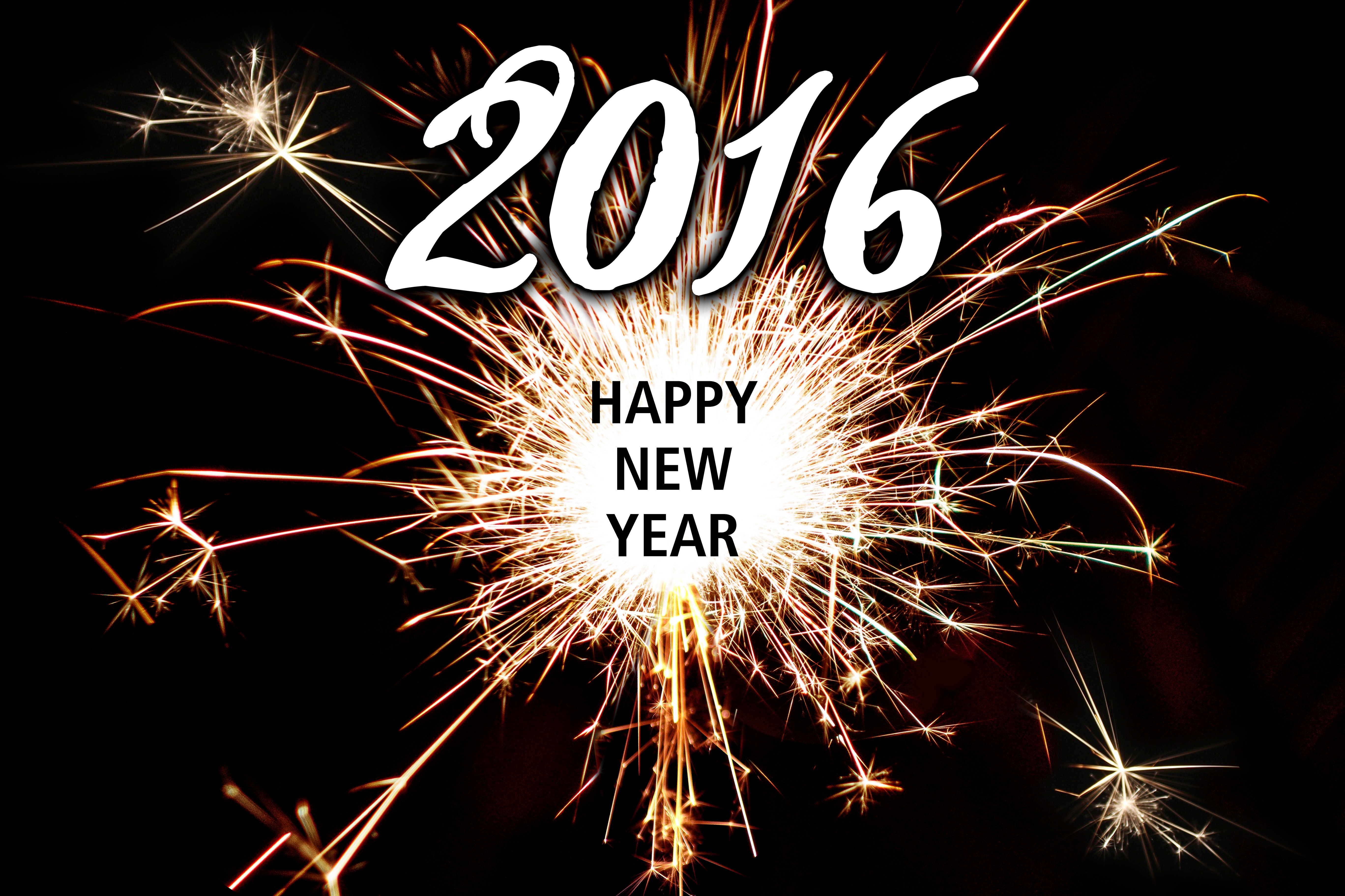 732906 Bild herunterladen feiertage, neujahr 2016, feuerwerk, neujahr - Hintergrundbilder und Bildschirmschoner kostenlos