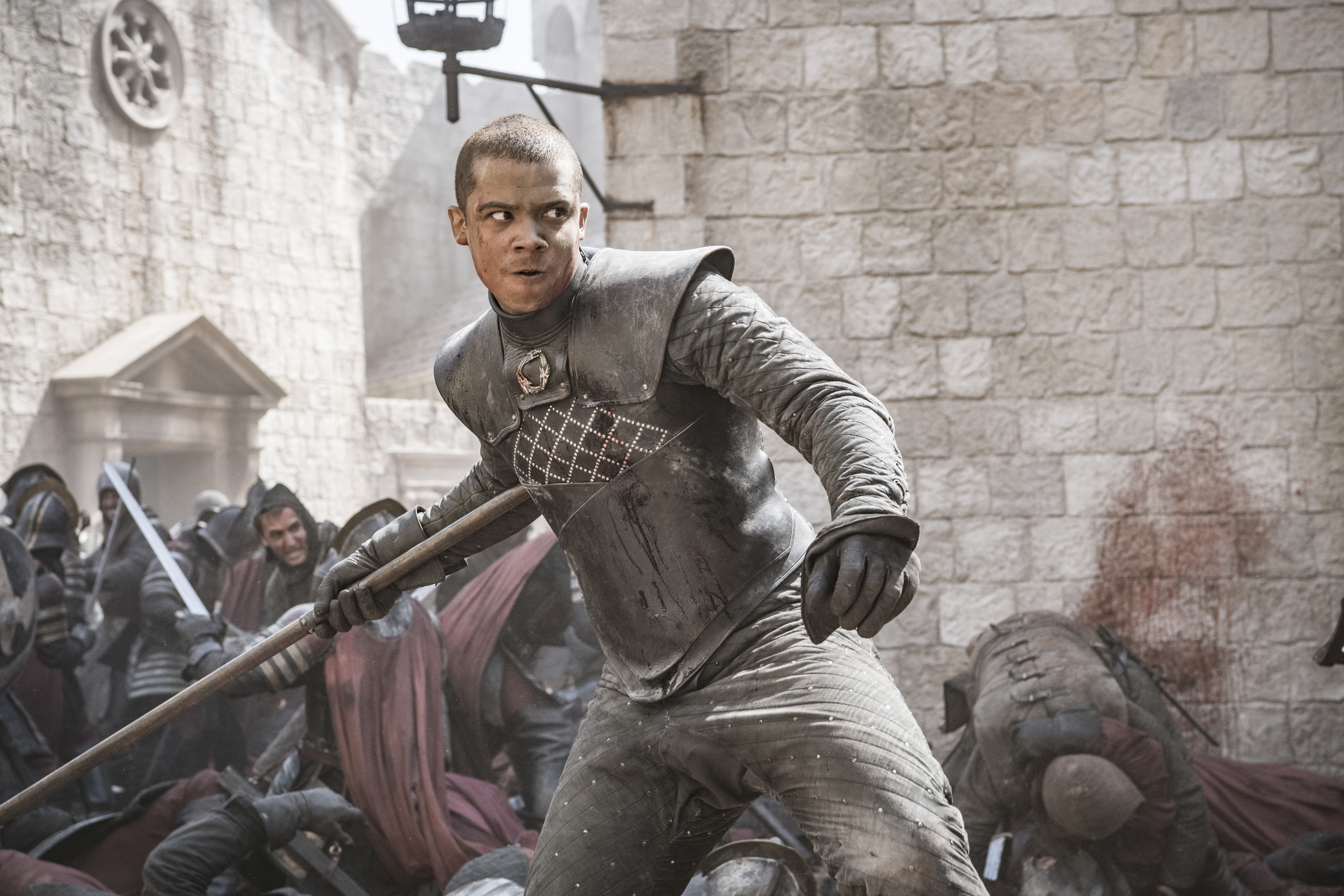 Download mobile wallpaper Game Of Thrones, Tv Show, Grey Worm, Jacob Anderson for free.