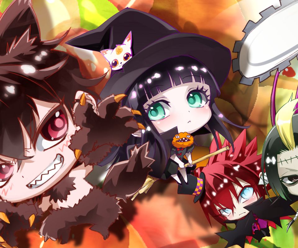 anime, twin star exorcists