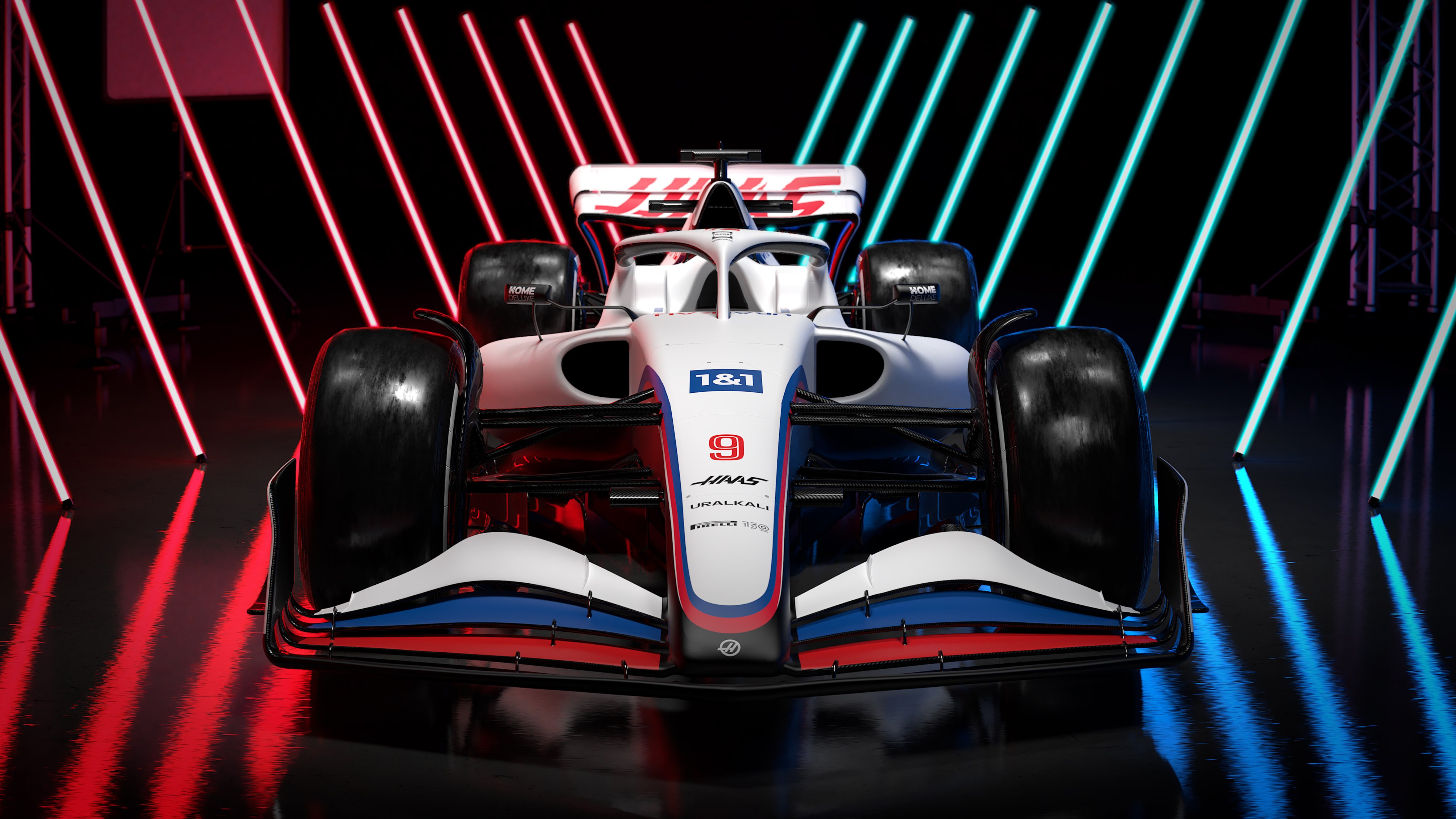 Télécharger des fonds d'écran Équipe Haas F1 HD