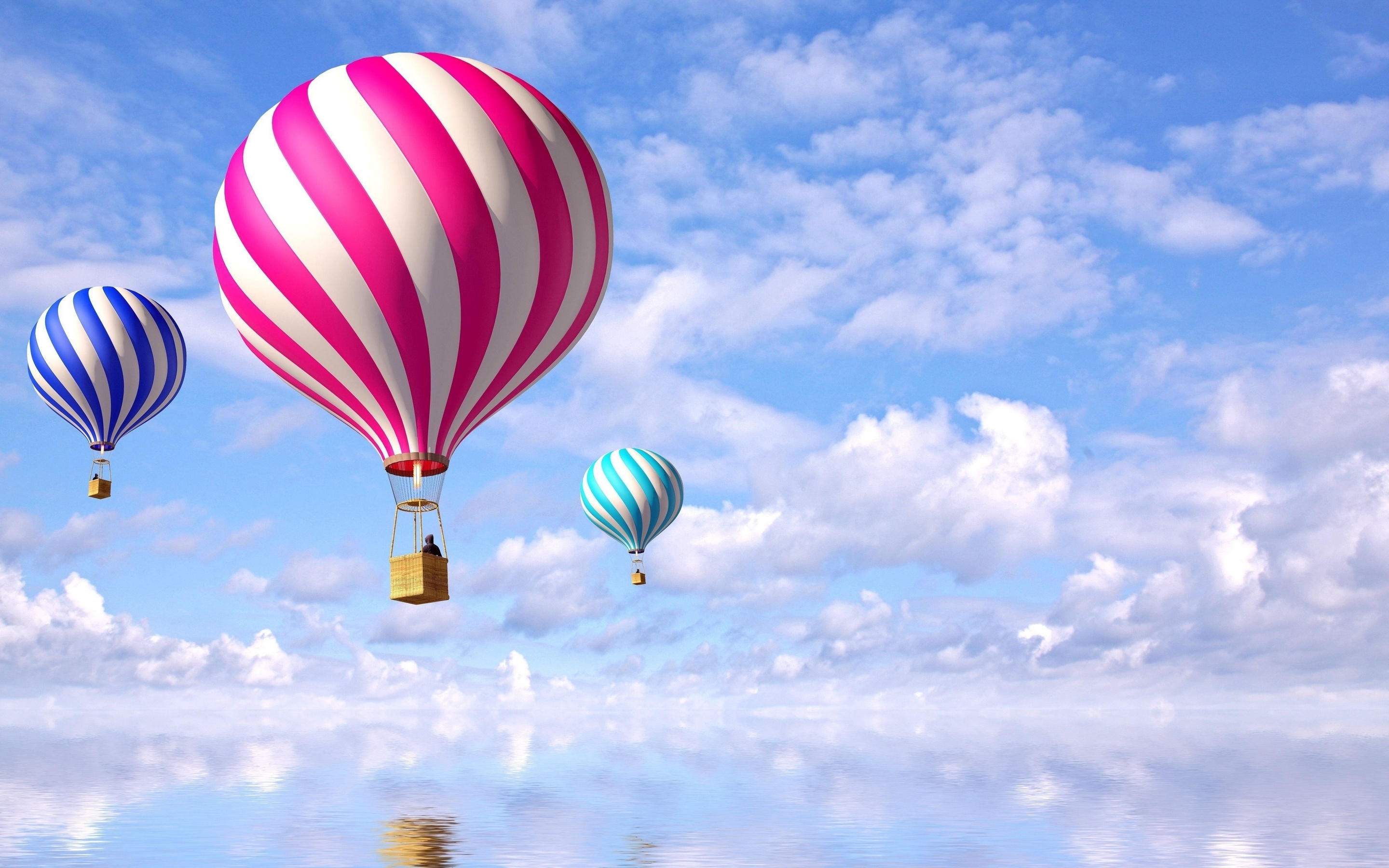 Download mobile wallpaper Sky, Vehicles, Hot Air Balloon for free.