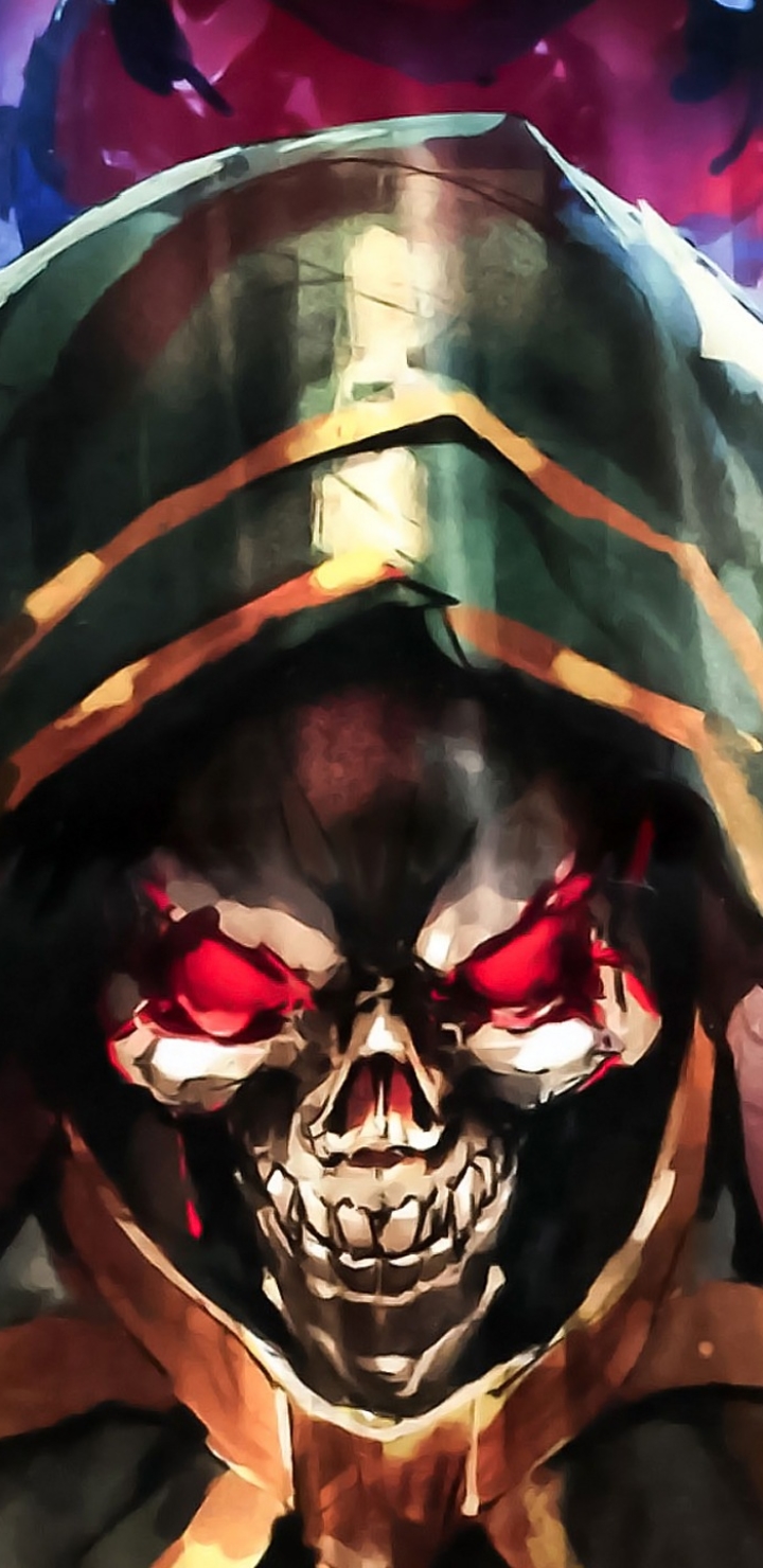 Download mobile wallpaper Anime, Overlord, Ainz Ooal Gown for free.