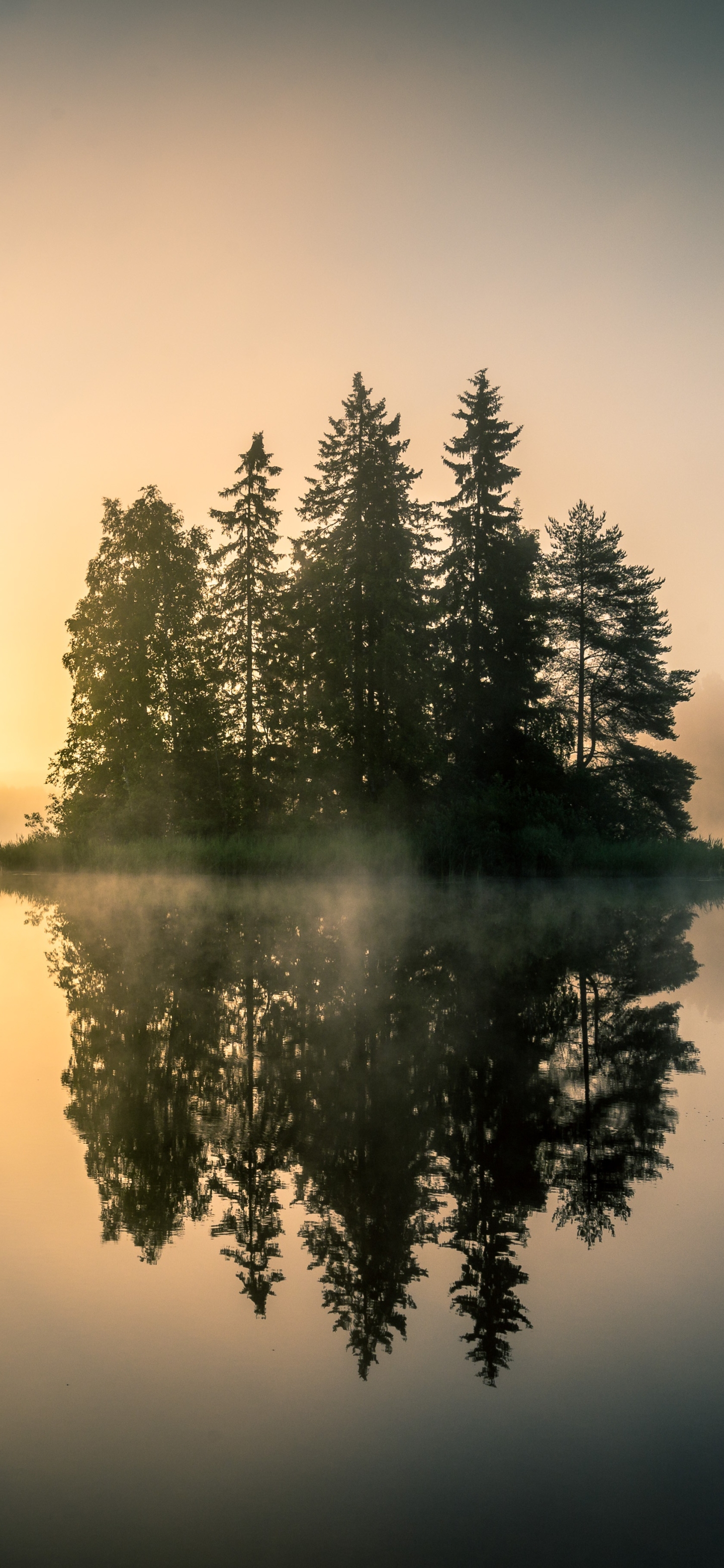 Download mobile wallpaper Nature, Lake, Reflection, Sunrise, Earth for free.