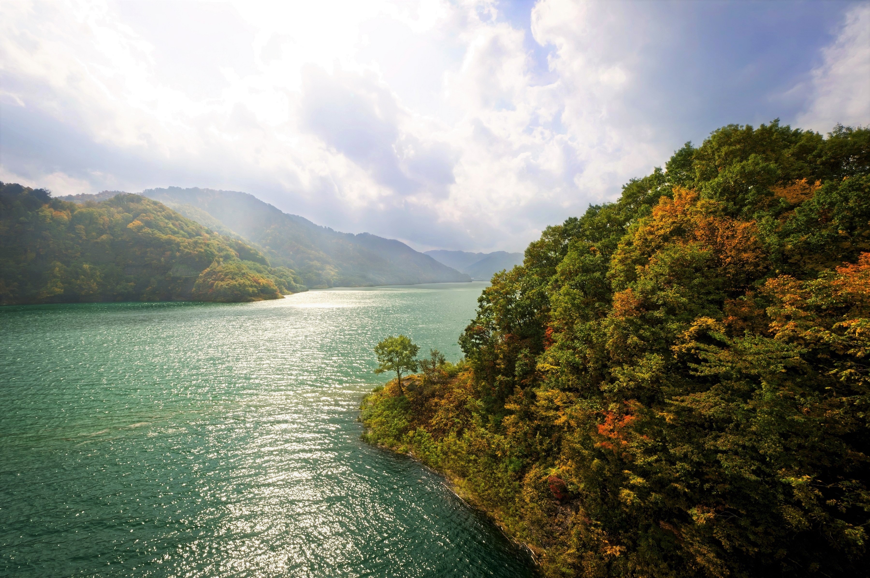 Téléchargez gratuitement l'image Automne, Lac, Forêt, Arbre, Des Lacs, Terre/nature sur le bureau de votre PC