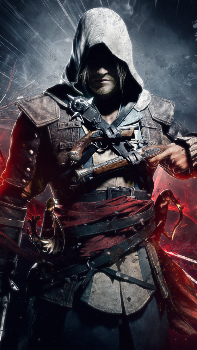 Download mobile wallpaper Assassin's Creed, Video Game, Assassin's Creed Iv: Black Flag for free.
