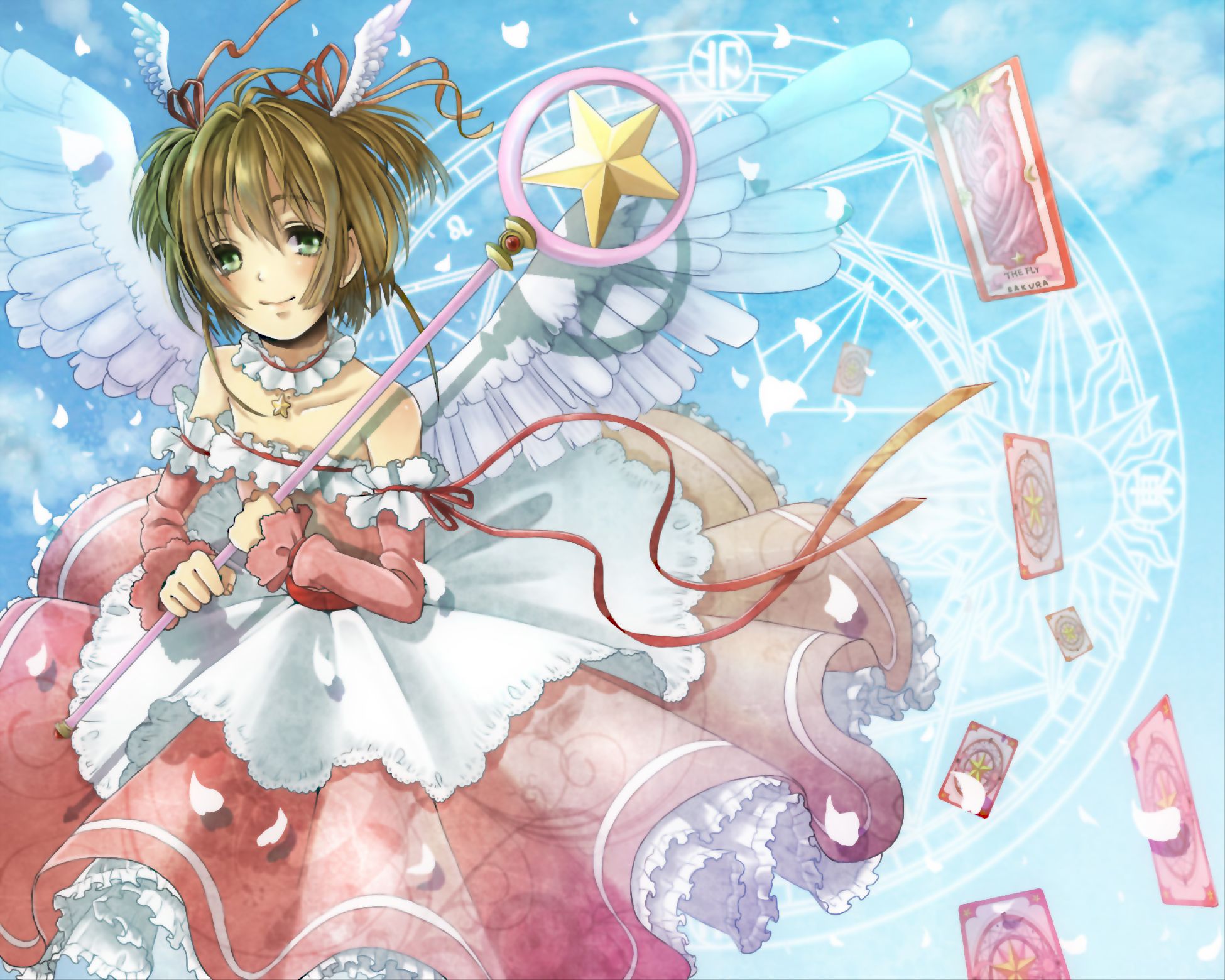 Téléchargez gratuitement l'image Animé, Sakura Chasseuse De Cartes, Sakura Kinomoto sur le bureau de votre PC