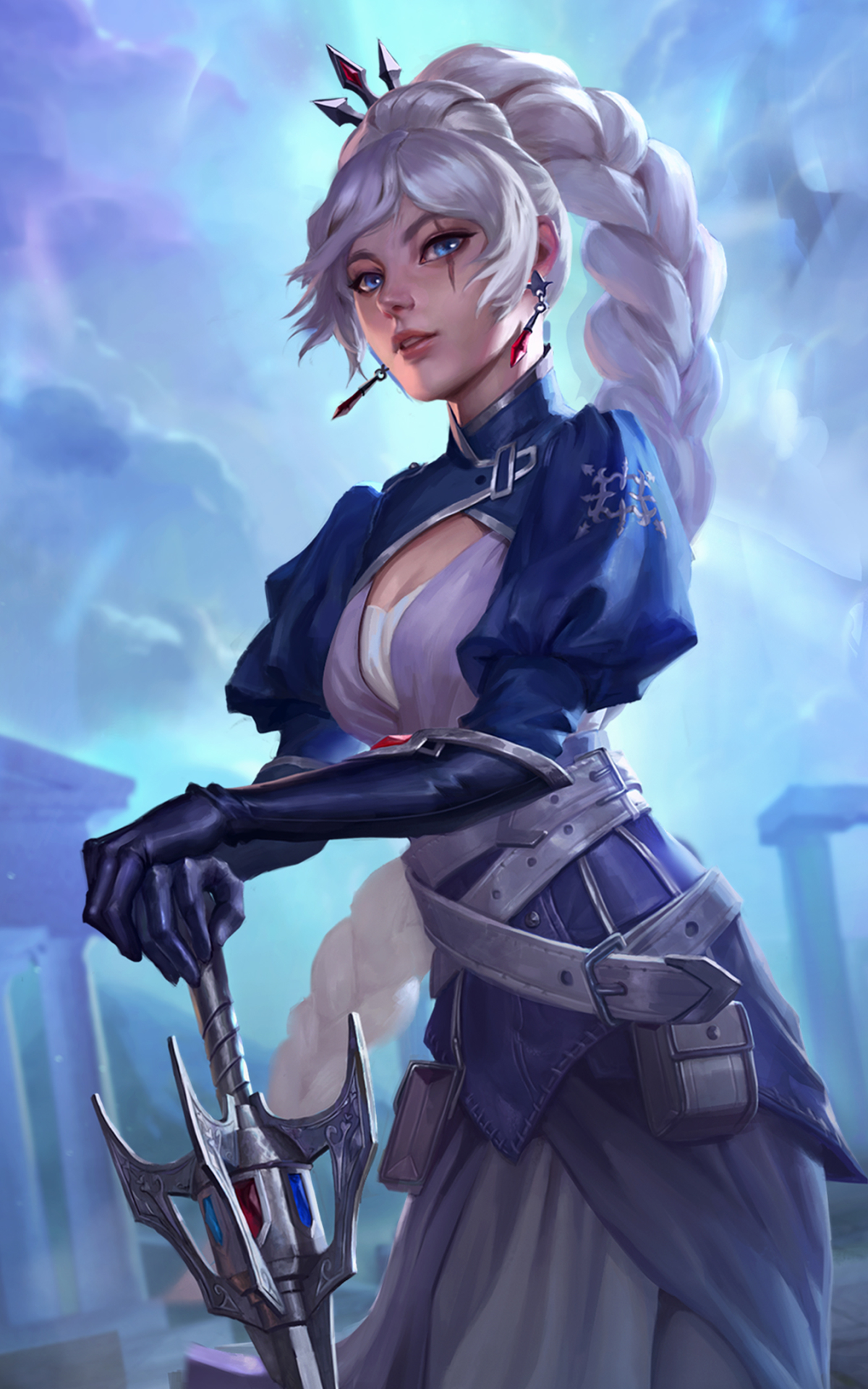 Download mobile wallpaper Video Game, Smite, Weiss Schnee, Freya (Smite) for free.