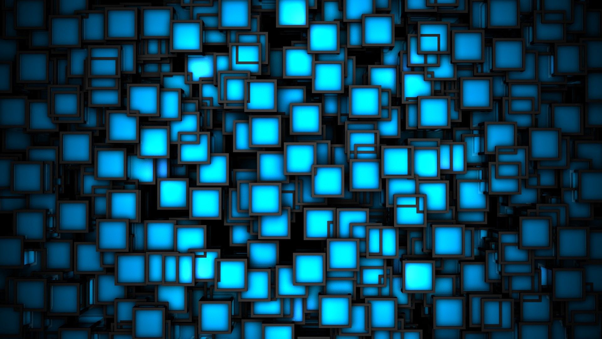 117876 скачать обои черный, квадраты, абстракция, светлый, синий - заставки и картинки бесплатно