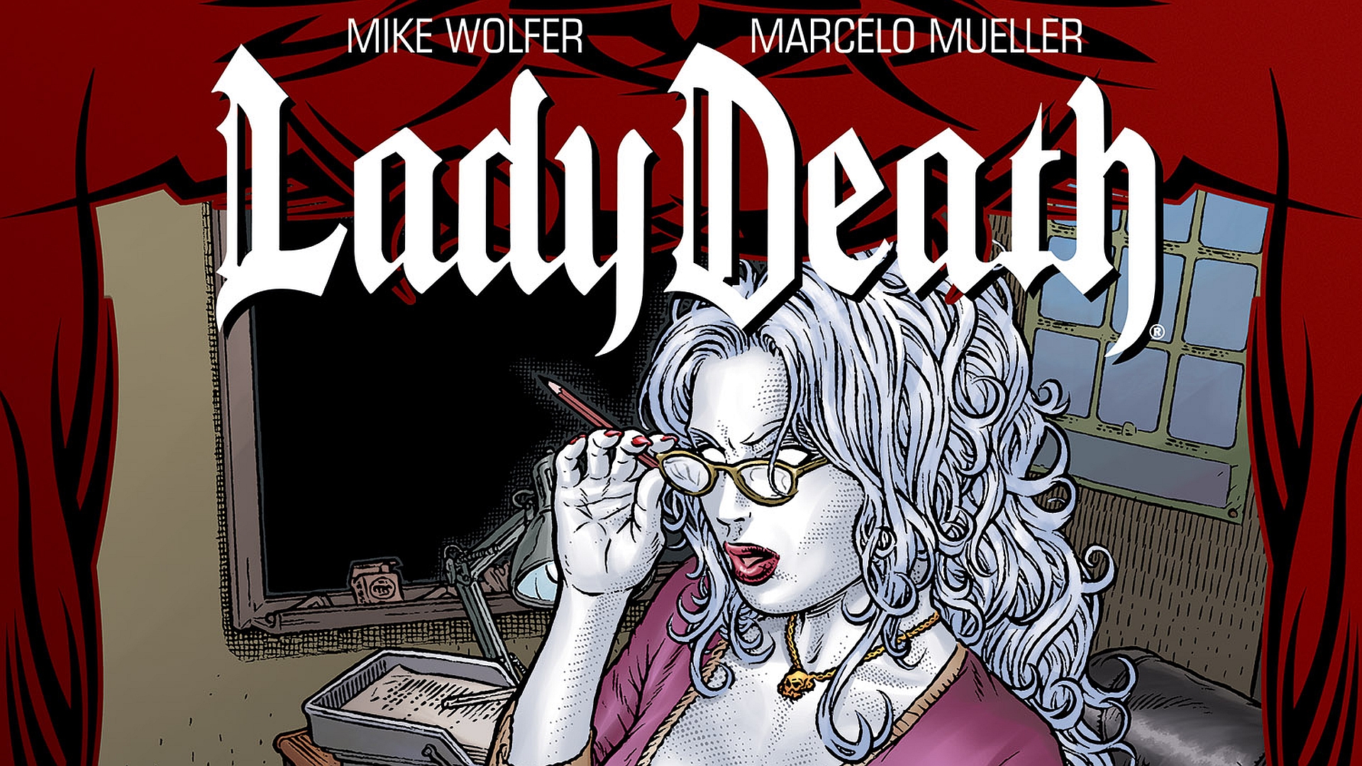 Handy-Wallpaper Comics, Lady Death kostenlos herunterladen.