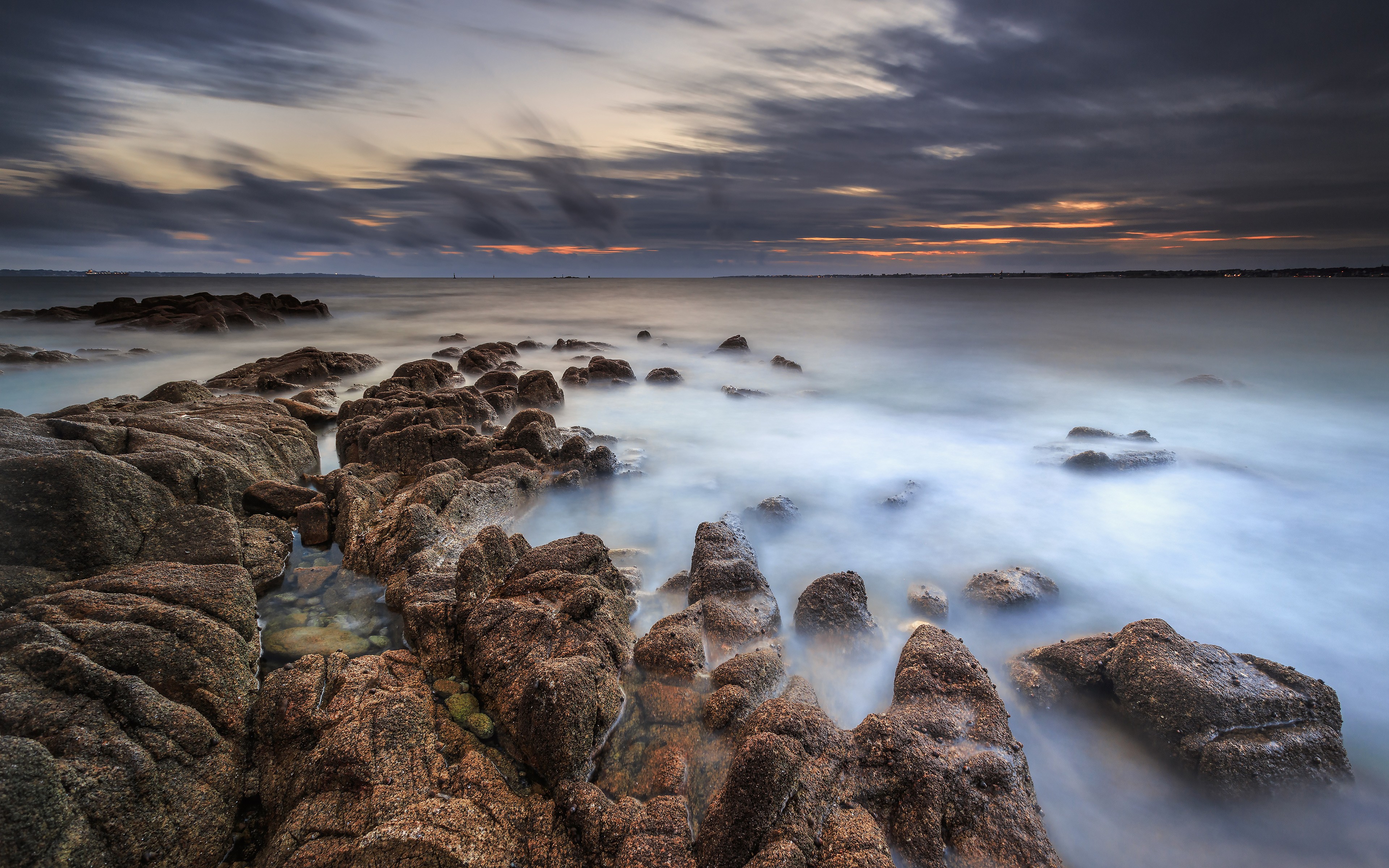 Free download wallpaper Nature, Sky, Horizon, Ocean, Earth, Cloud on your PC desktop