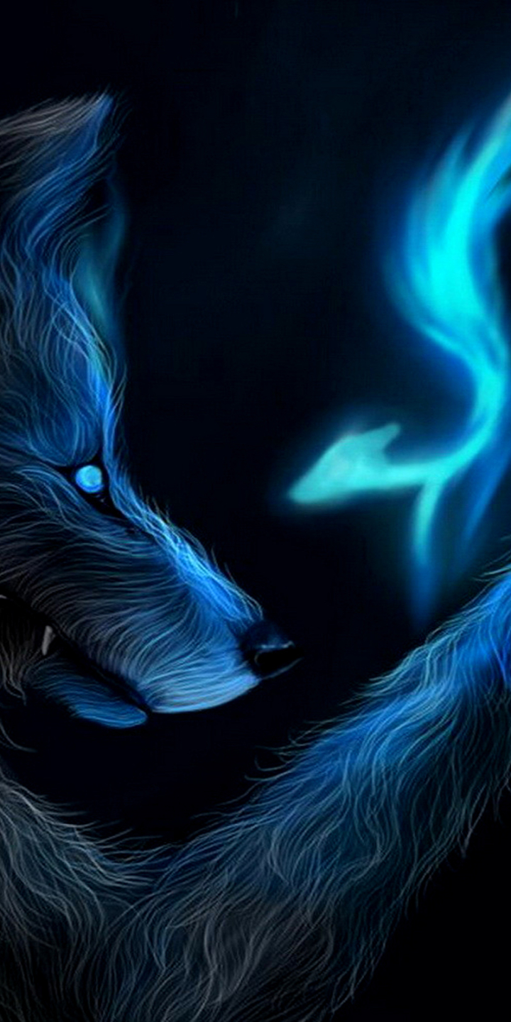 Download mobile wallpaper Dark, Wolf, Werewolf for free.