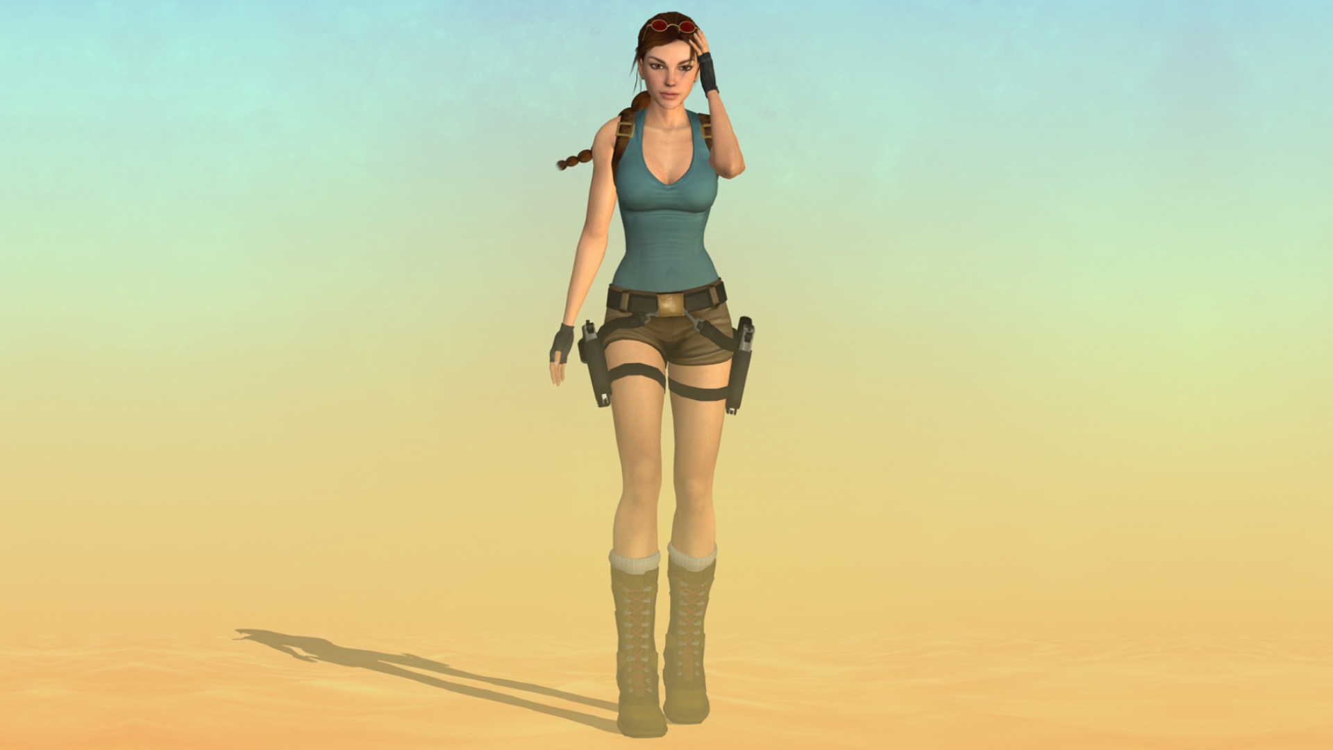 Скачать обои бесплатно Лара Крофт Расхитительница Гробниц (Lara Croft: Tomb Raider), Игры картинка на рабочий стол ПК