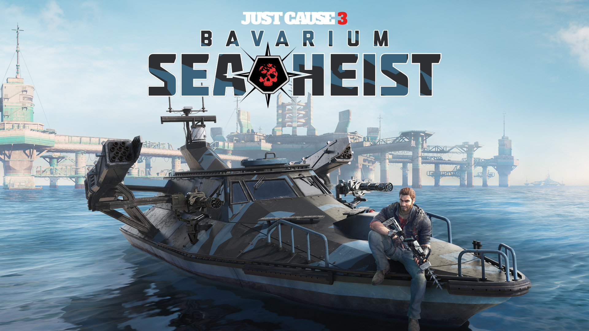 Завантажити шпалери Just Cause 3: Bavarium Sea Heist на телефон безкоштовно